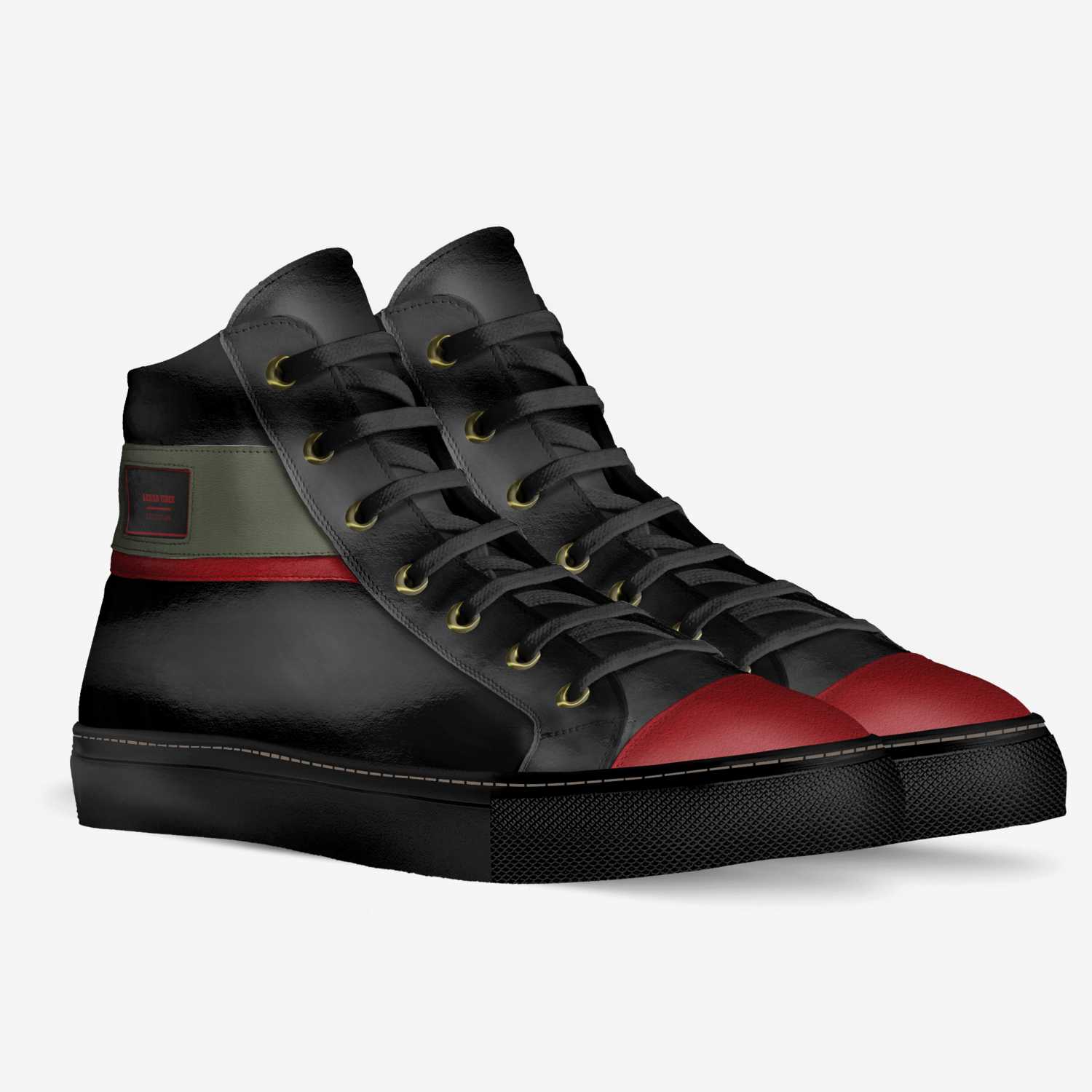 Lunar Vibez custom made in Italy shoes by Tiffany Scrivens | Double view