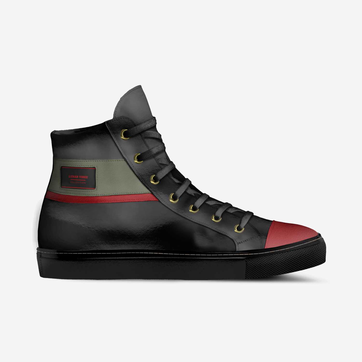 Lunar Vibez custom made in Italy shoes by Tiffany Scrivens | Side view