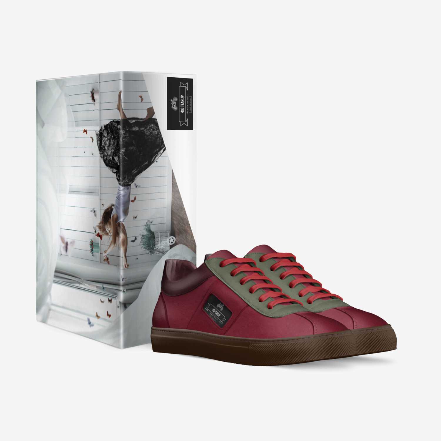410 tearup custom made in Italy shoes by Thomas Albright | Box view