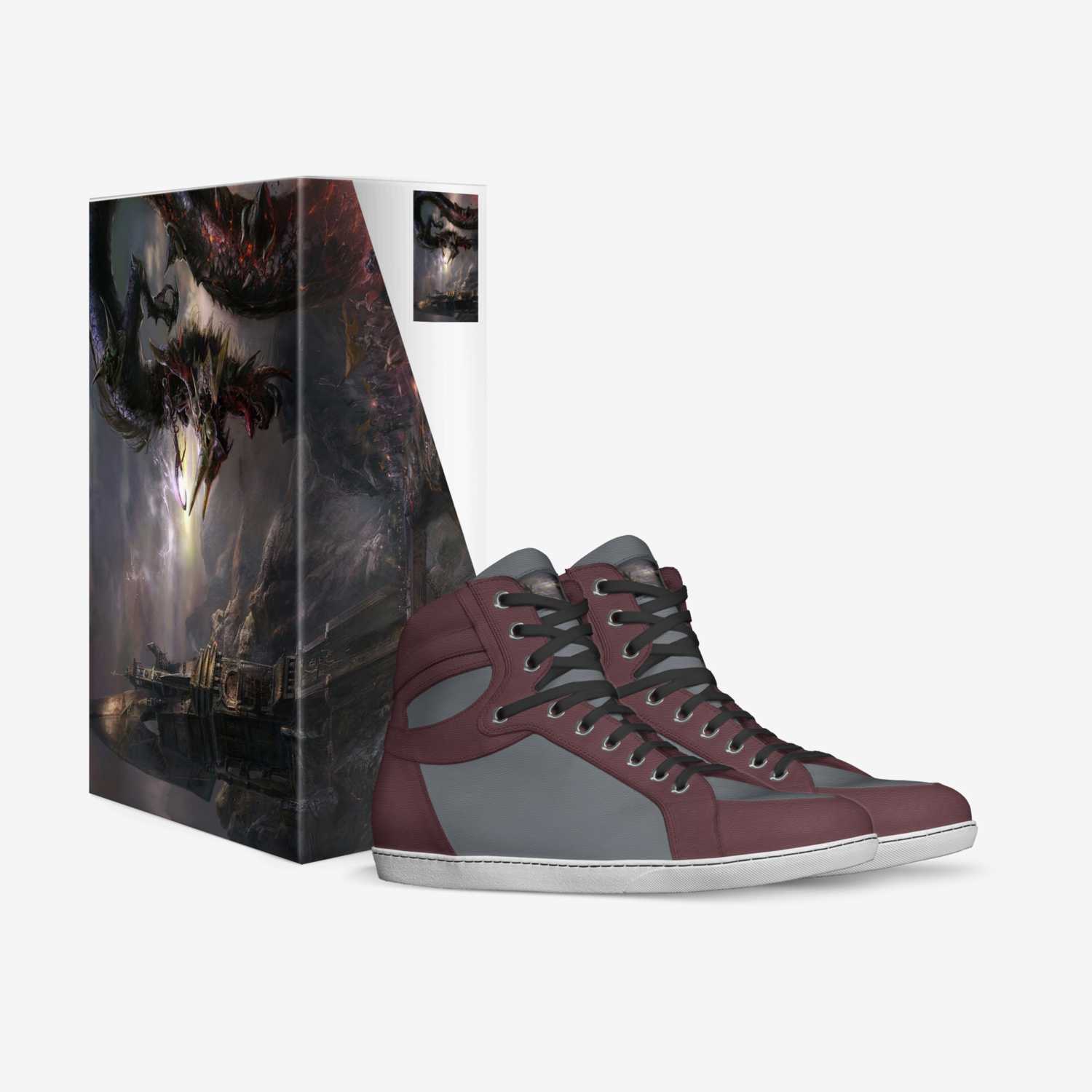 F10 FALCON custom made in Italy shoes by Thomas Albright | Box view
