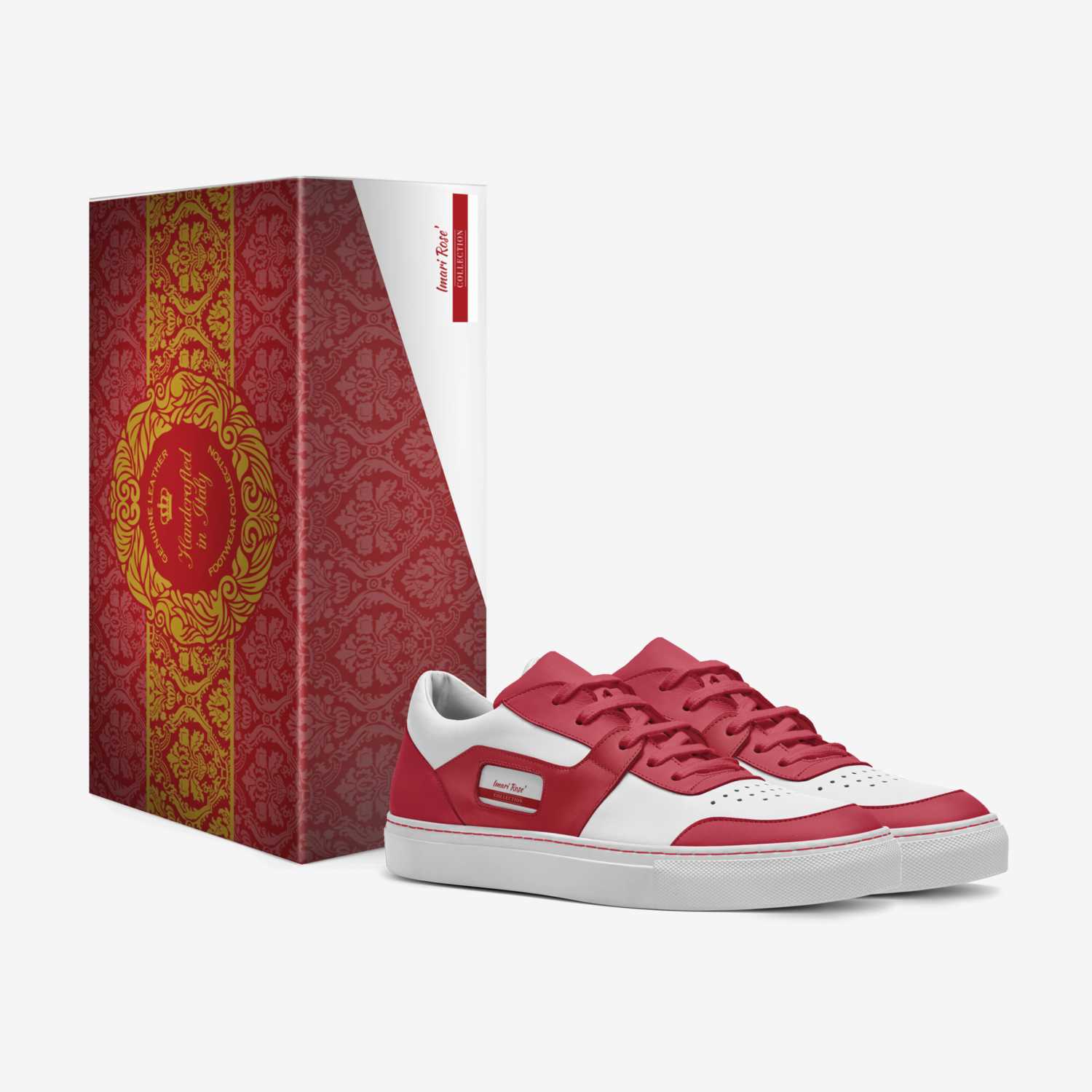 Imari Rose'   custom made in Italy shoes by Bill Porter | Box view