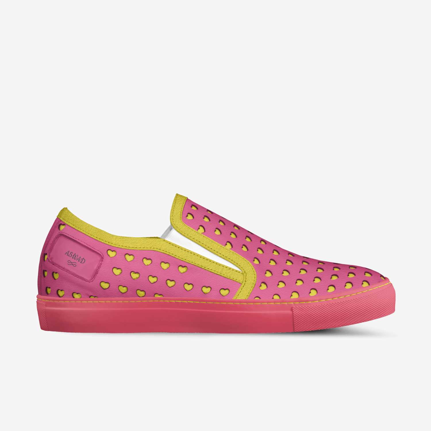ASWAD custom made in Italy shoes by Mildred Lewis | Side view