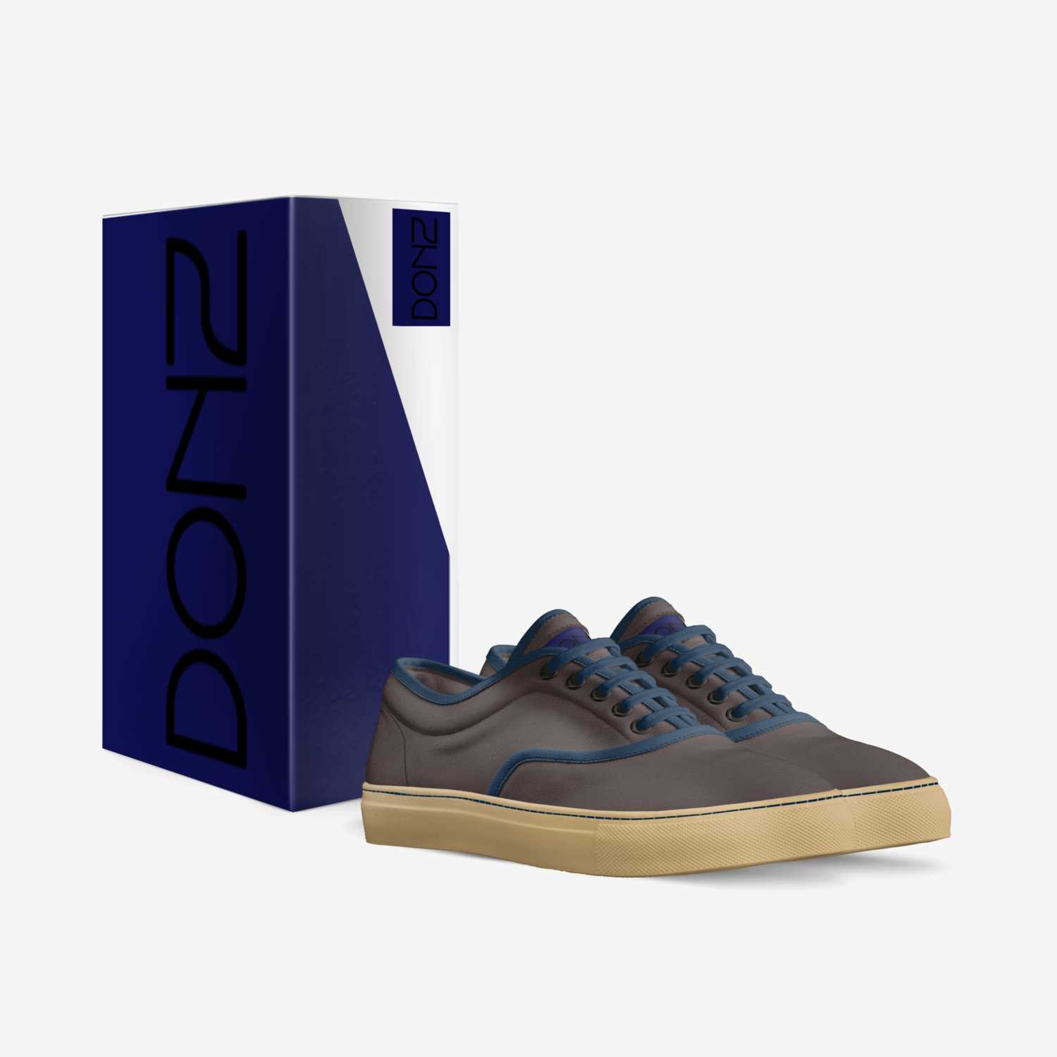 DONZ custom made in Italy shoes by Landon Law-palm | Box view
