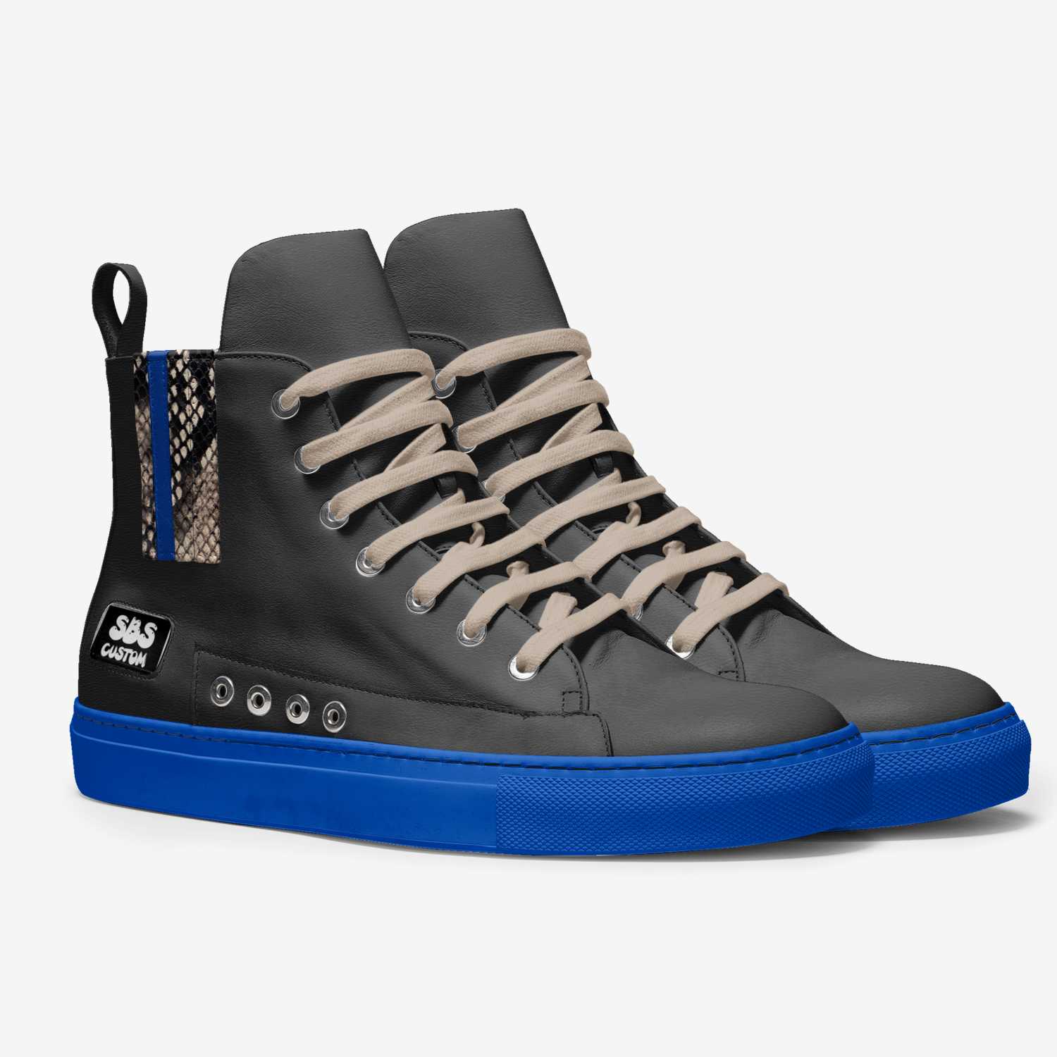 SBS Custom custom made in Italy shoes by Sacha Raeburn | Double view