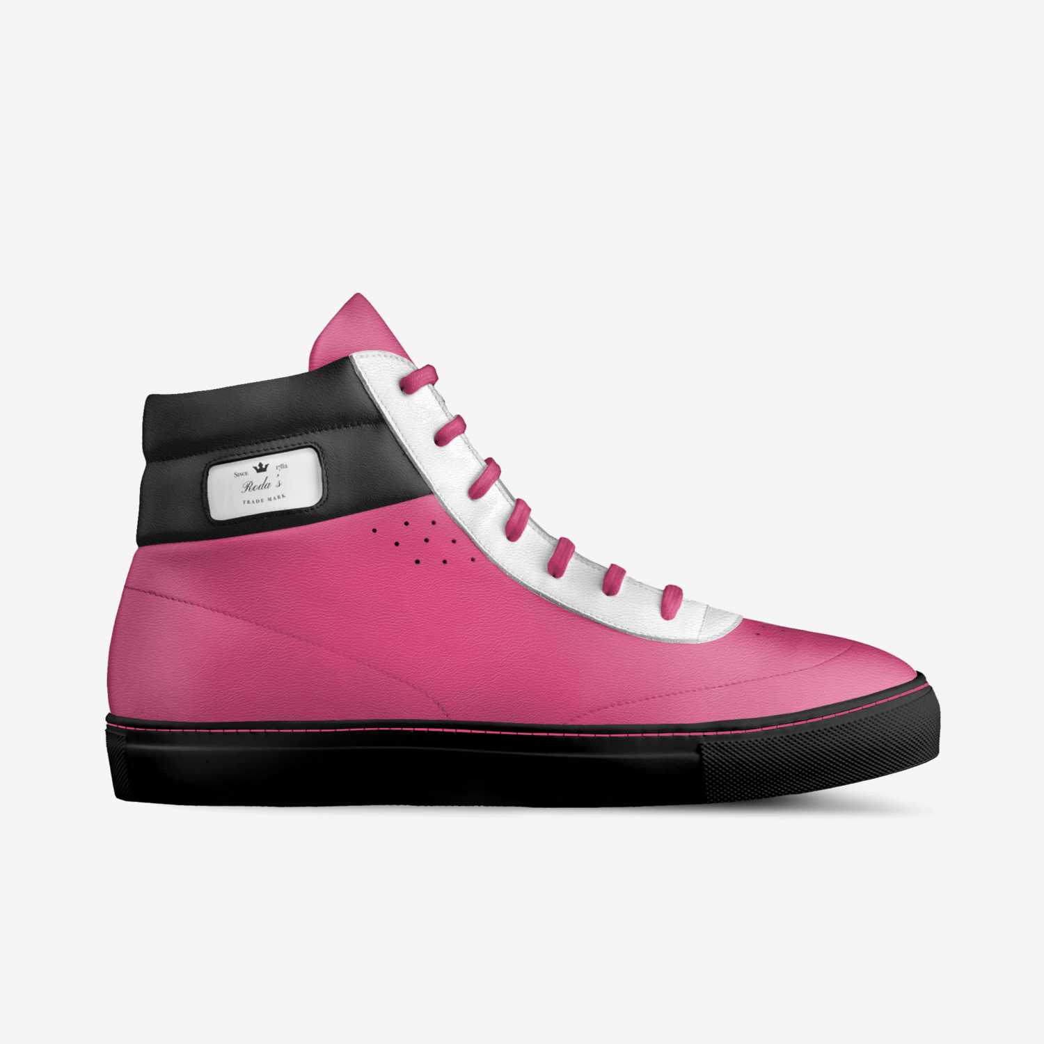 Roda’s custom made in Italy shoes by Roda Ahmed | Side view