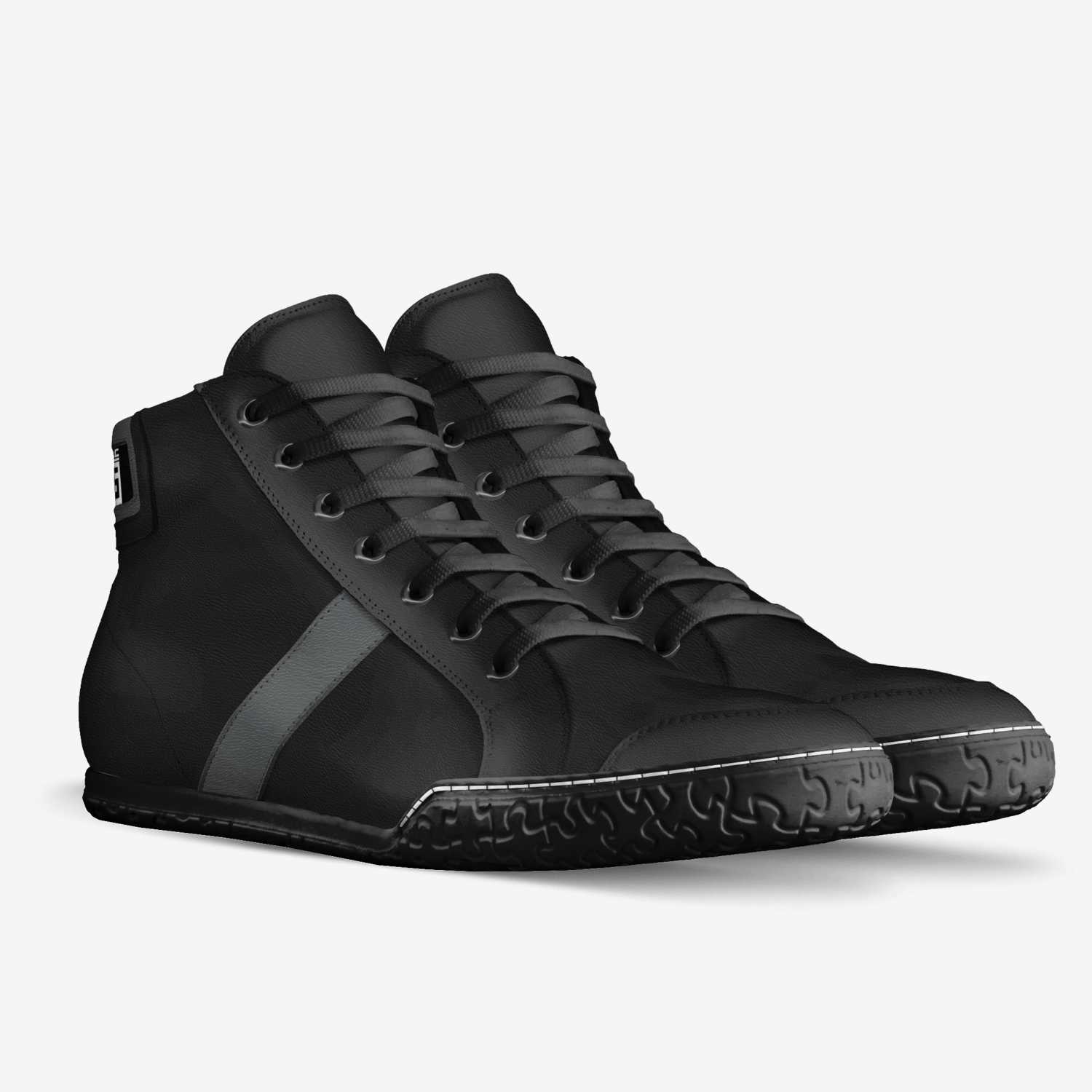 SLC-6 Deep Space custom made in Italy shoes by Kevin Martin Jr. | Double view