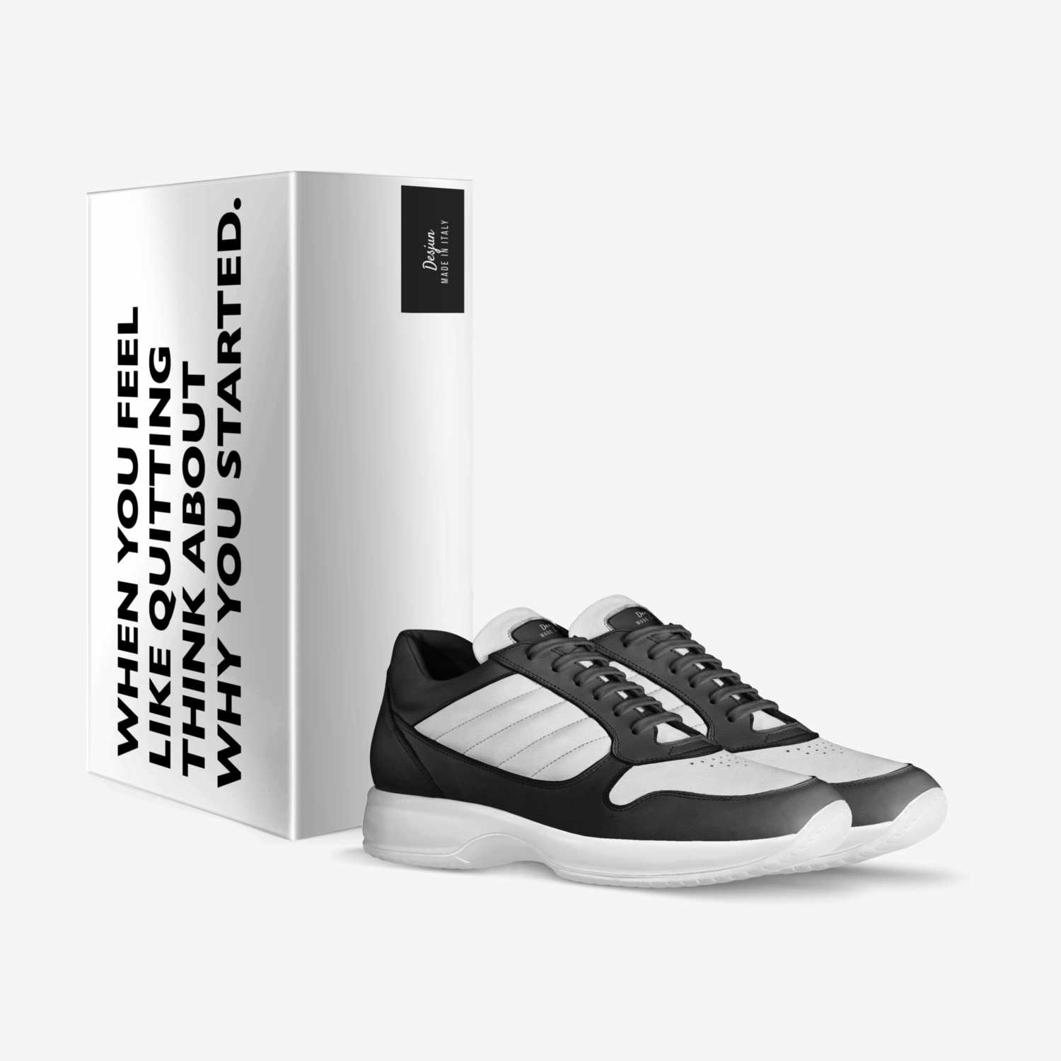 Desjun custom made in Italy shoes by Junior Desir | Box view