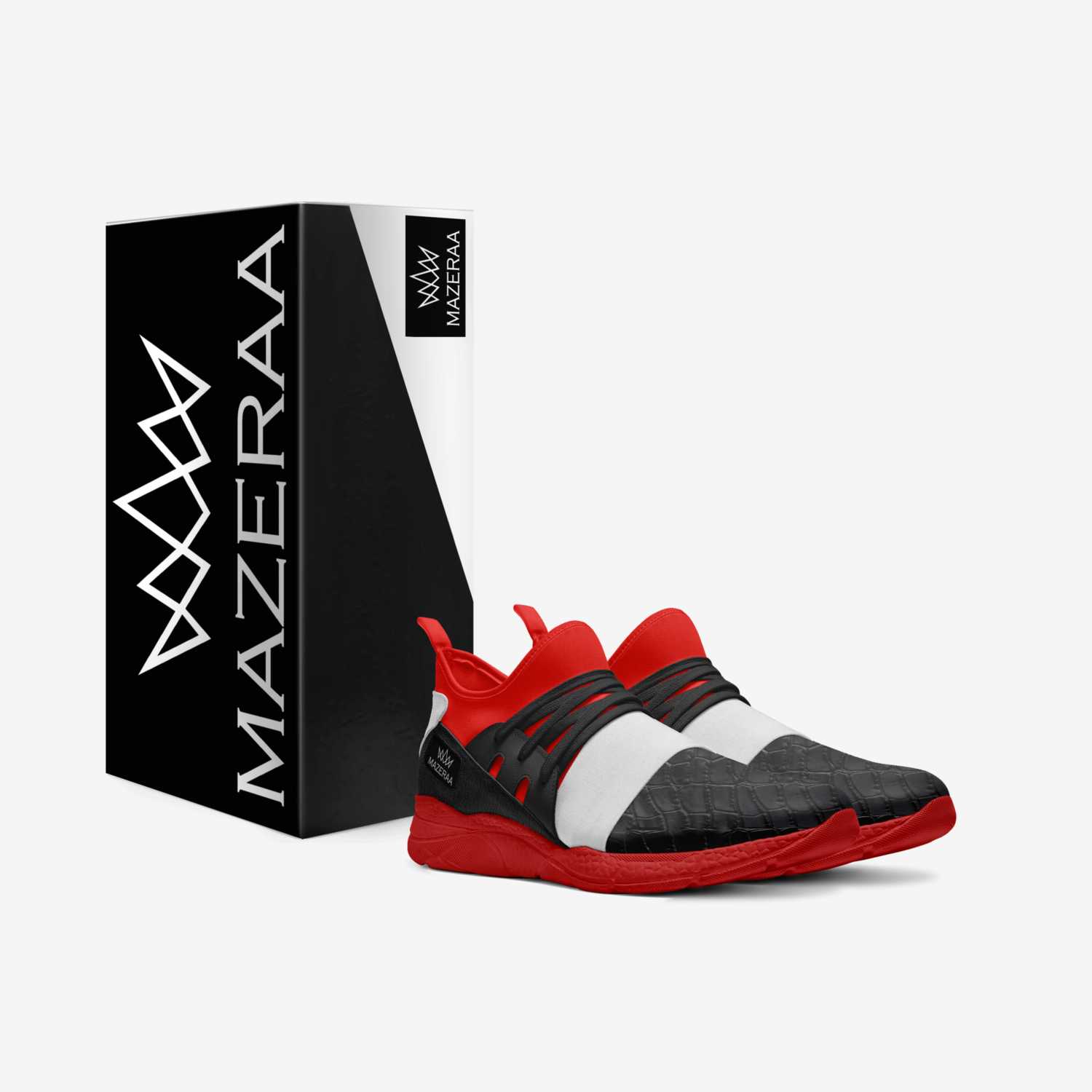 zroom custom made in Italy shoes by Mazeraa Carter | Box view