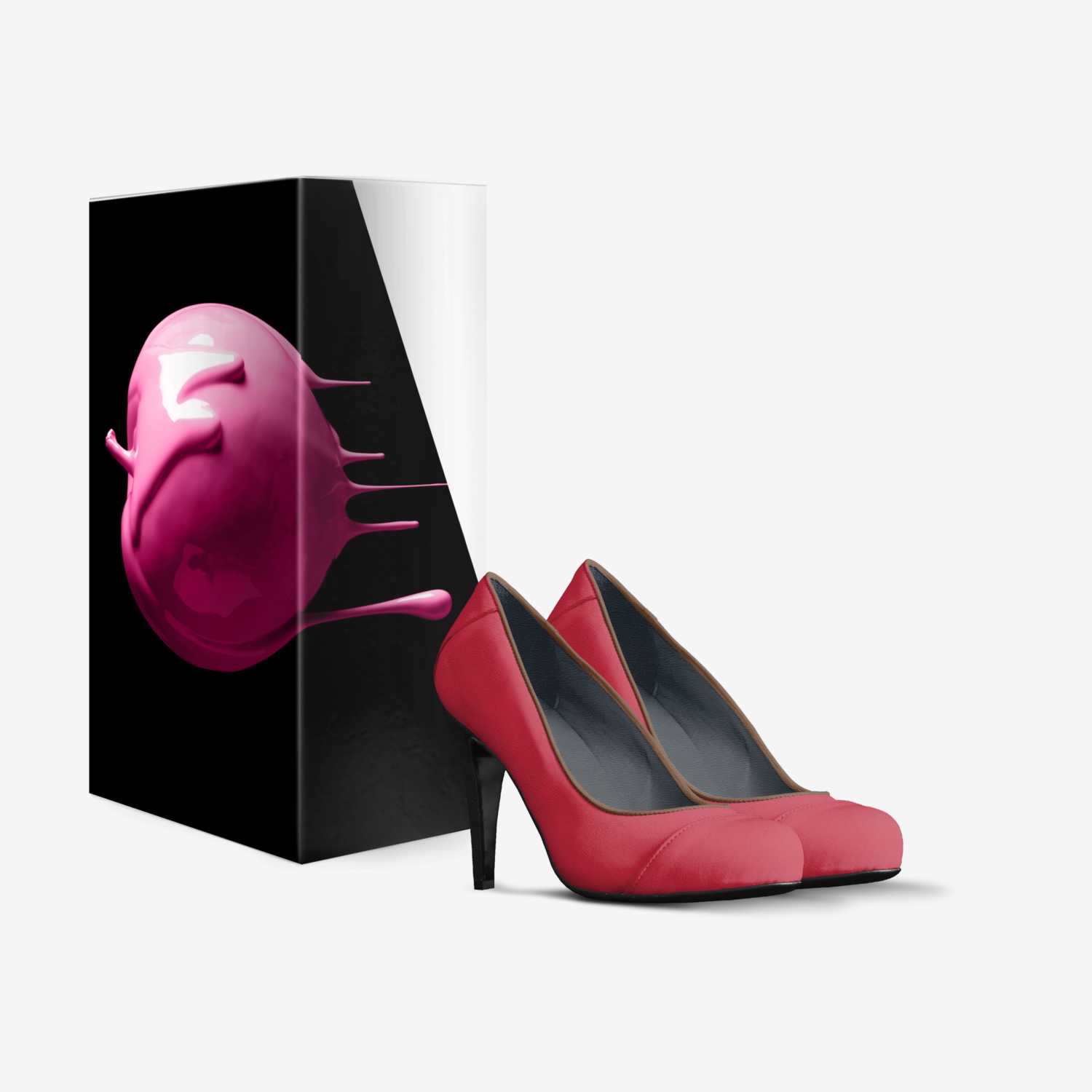 Fetish custom made in Italy shoes by Schavon Pennyamon | Box view