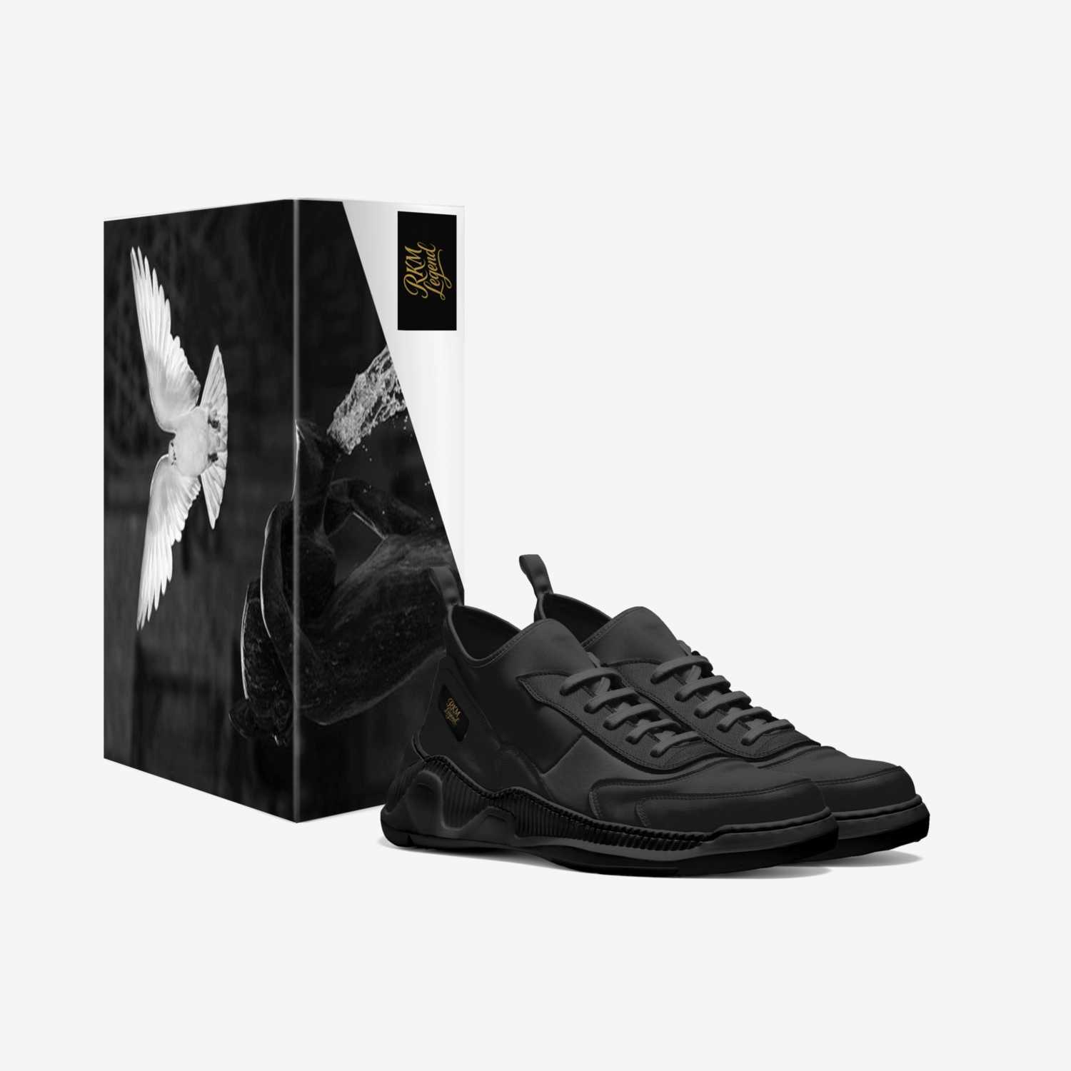 Da Legendz Spiritz custom made in Italy shoes by Rkm Legend | Box view
