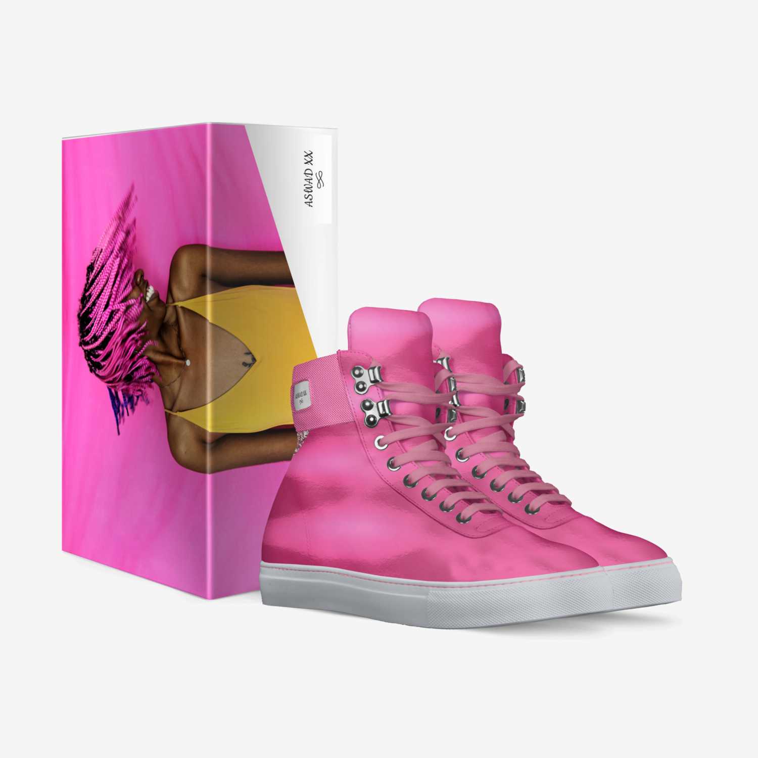 ASWAD XX custom made in Italy shoes by Mildred Lewis | Box view