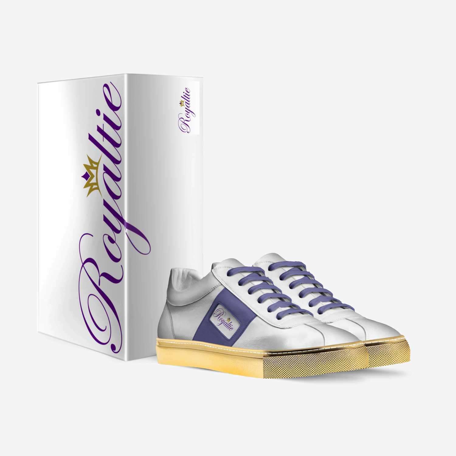 Royaltie custom made in Italy shoes by Markisha Eddington | Box view