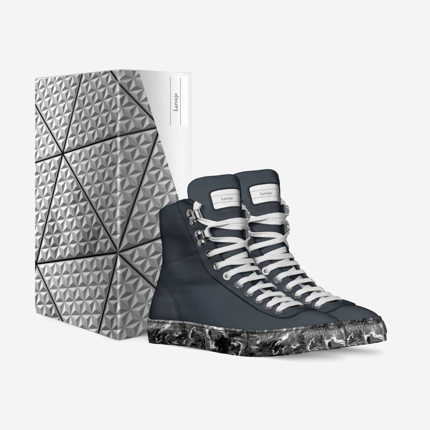 Larouje  custom made in Italy shoes by Esla Sinclair | Box view