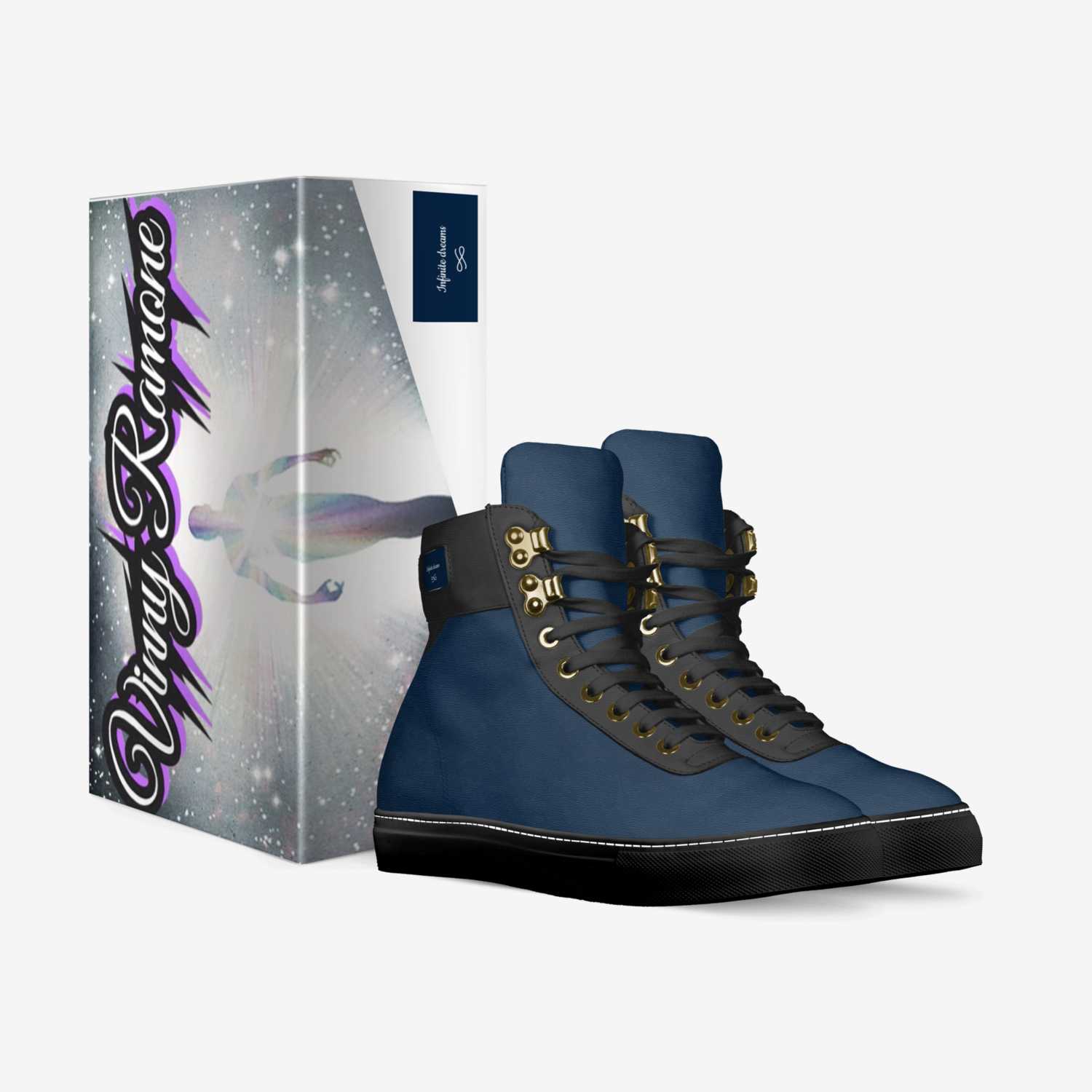 Infinite dreams  custom made in Italy shoes by Vinny Ramone | Box view