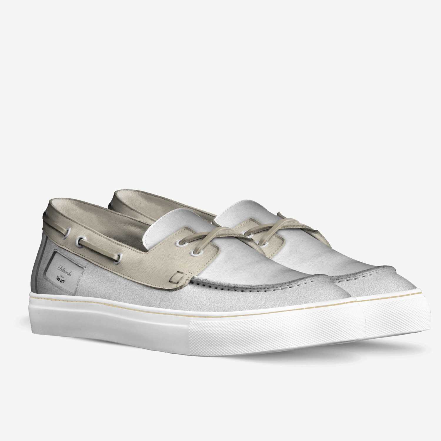 Soleworks custom made in Italy shoes by Felicia Butler | Double view