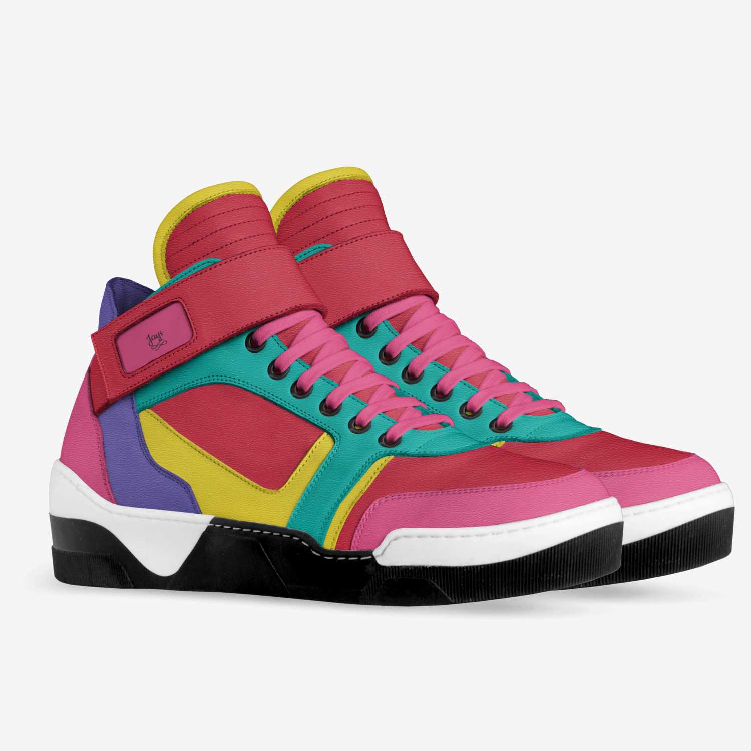 Jays custom made in Italy shoes by Jovante Ducree | Double view