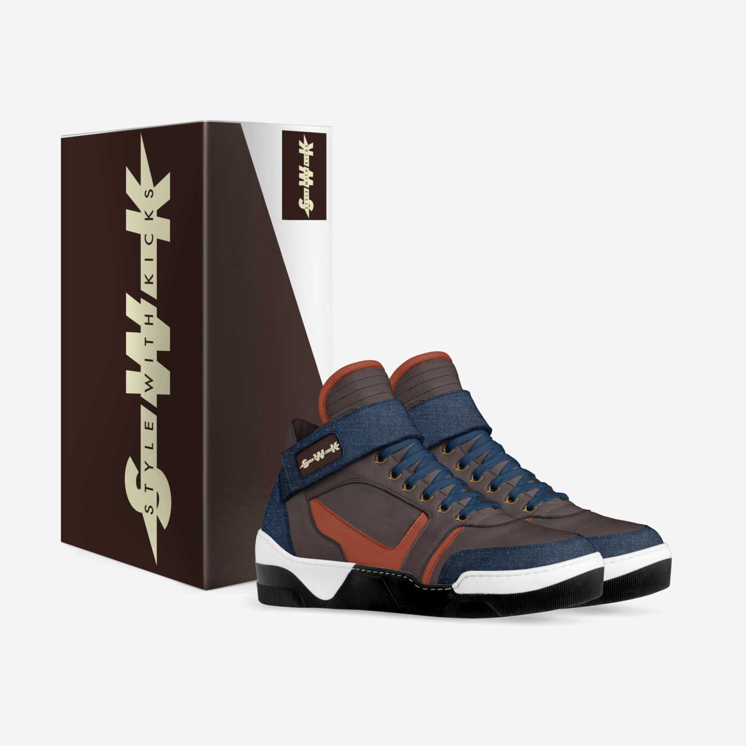 SWK PHUTURE  custom made in Italy shoes by Style With Kicks | Box view