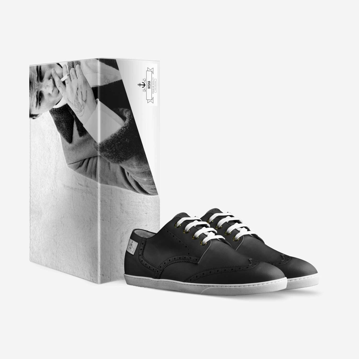 nisha custom made in Italy shoes by Manisha Regis | Box view