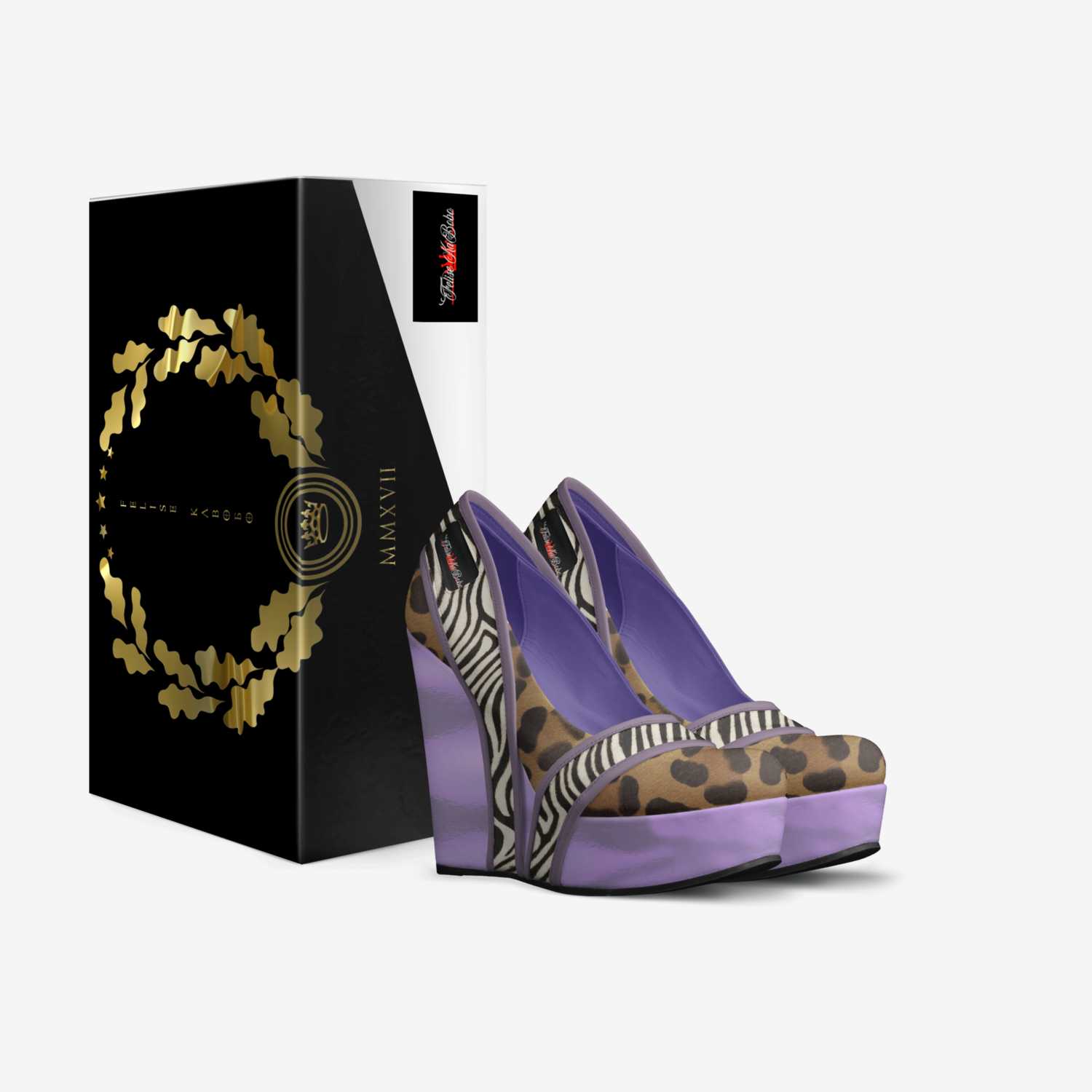 Felise KaBobo  custom made in Italy shoes by Shamsud-din King | Box view
