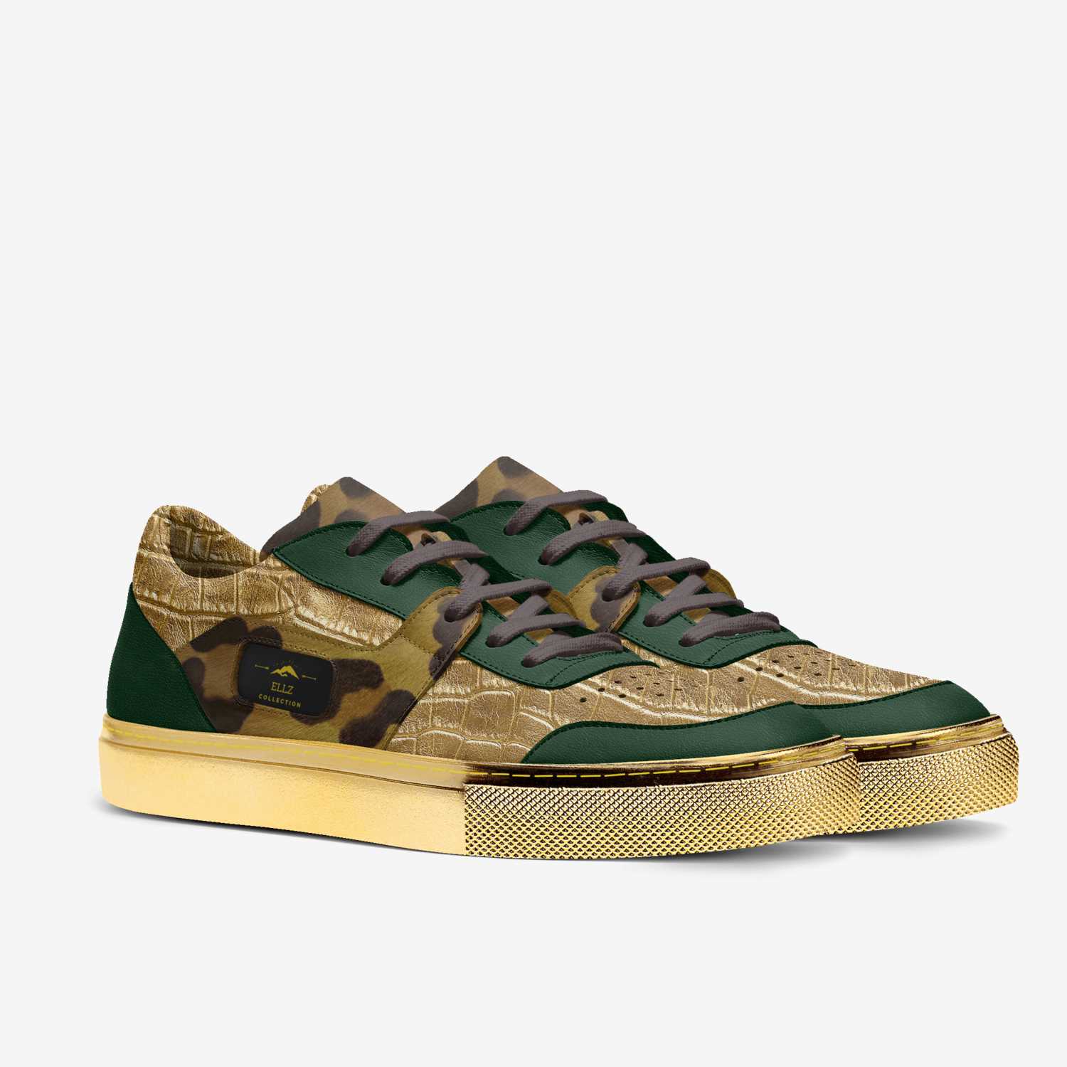 Ellz custom made in Italy shoes by Xavier Herring | Double view