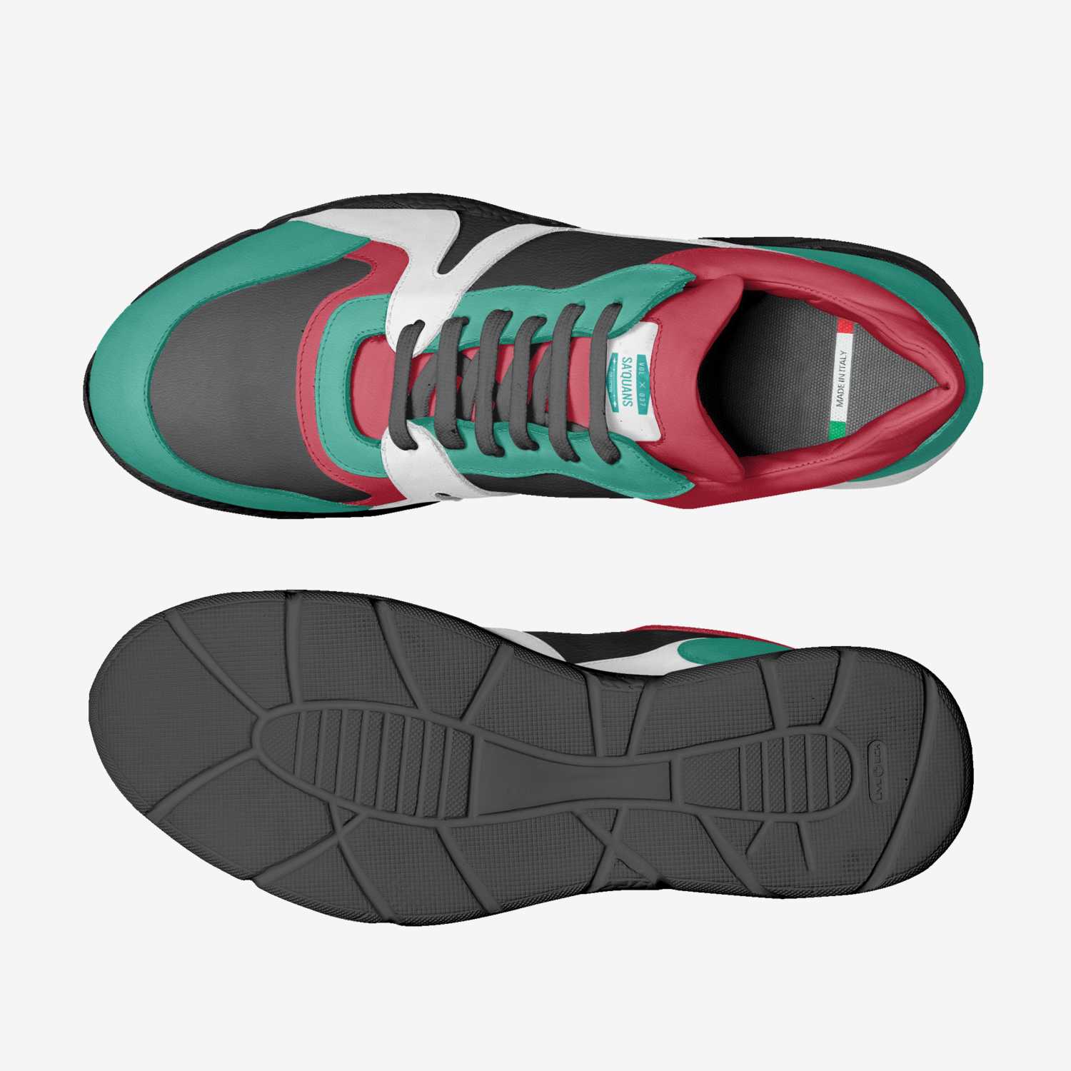 Sa'quans  custom made in Italy shoes by Sa'Quans Designer Shoes | Top view