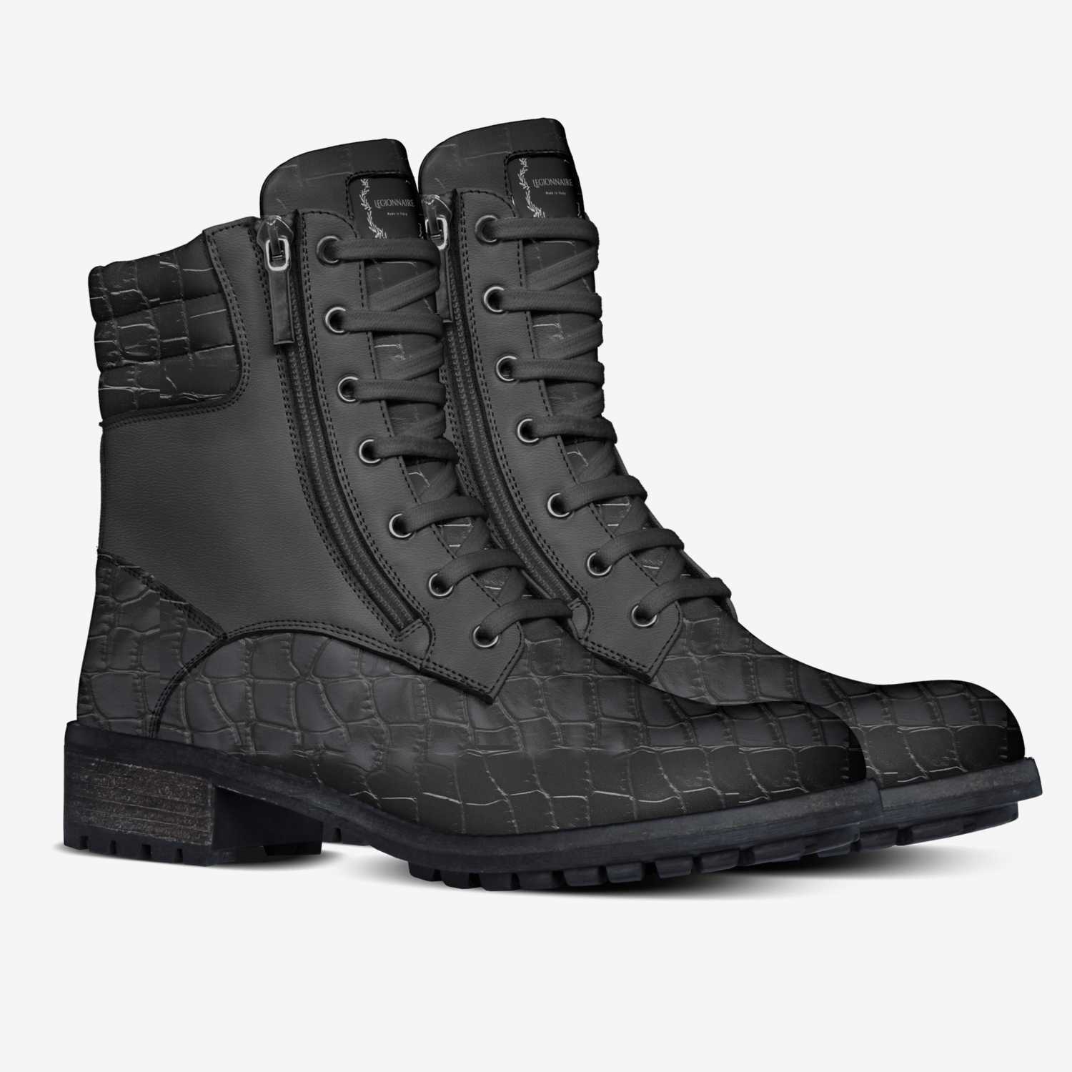 Lusso X custom made in Italy shoes by William Ross | Double view