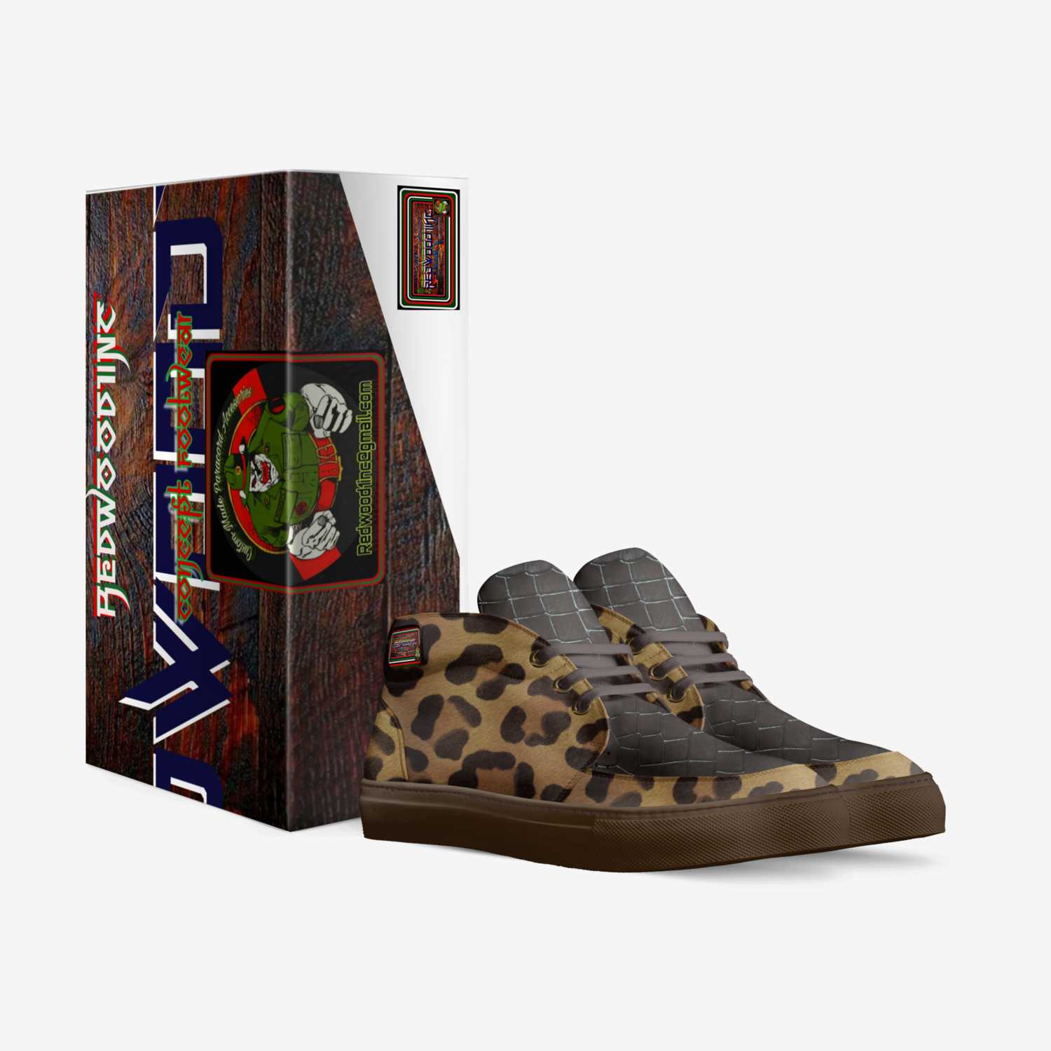 Jungle Expert custom made in Italy shoes by Ronald Roberts | Box view