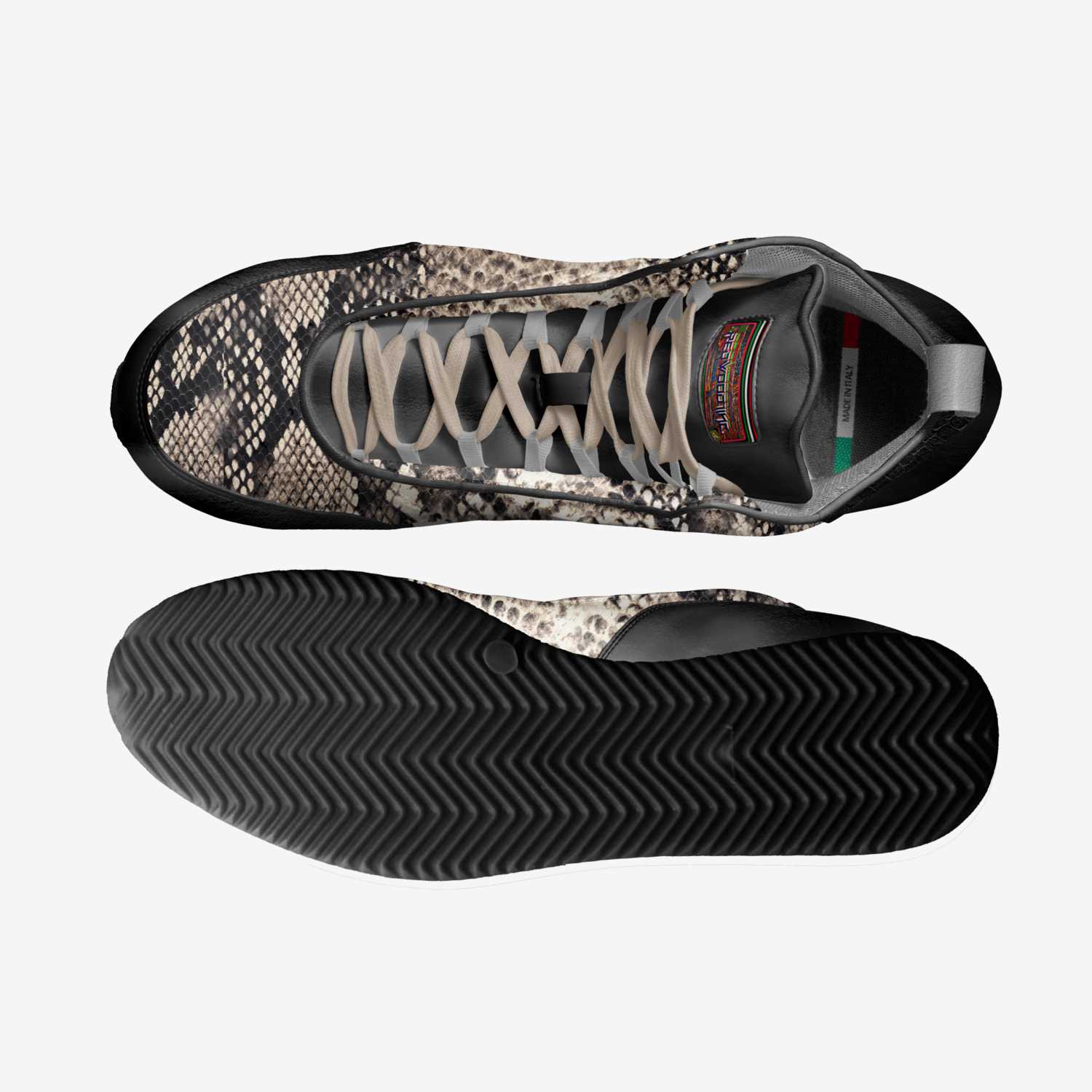 MASTER FITNESS  custom made in Italy shoes by Ronald Roberts | Top view