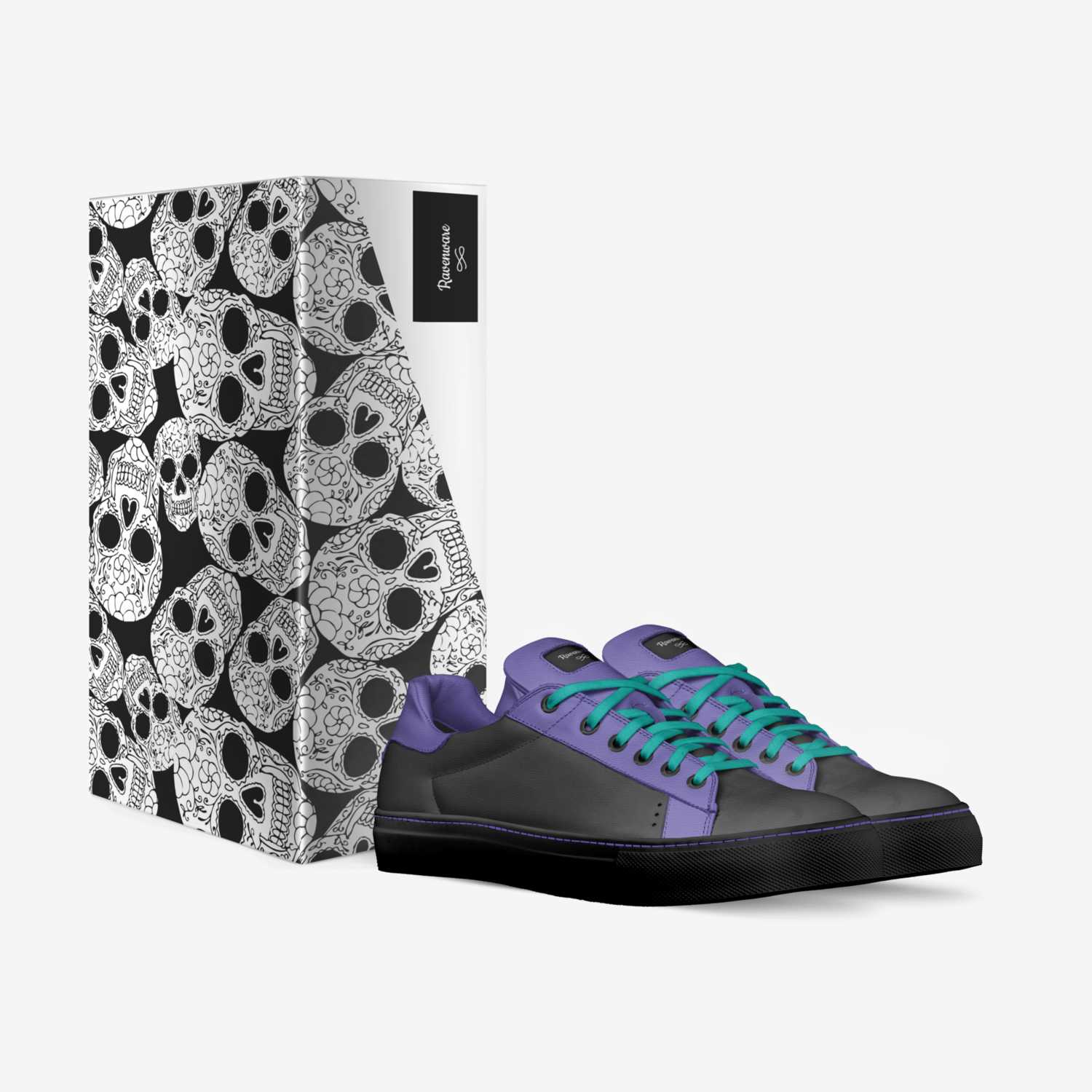 Ravenware custom made in Italy shoes by Lisa Arnold | Box view