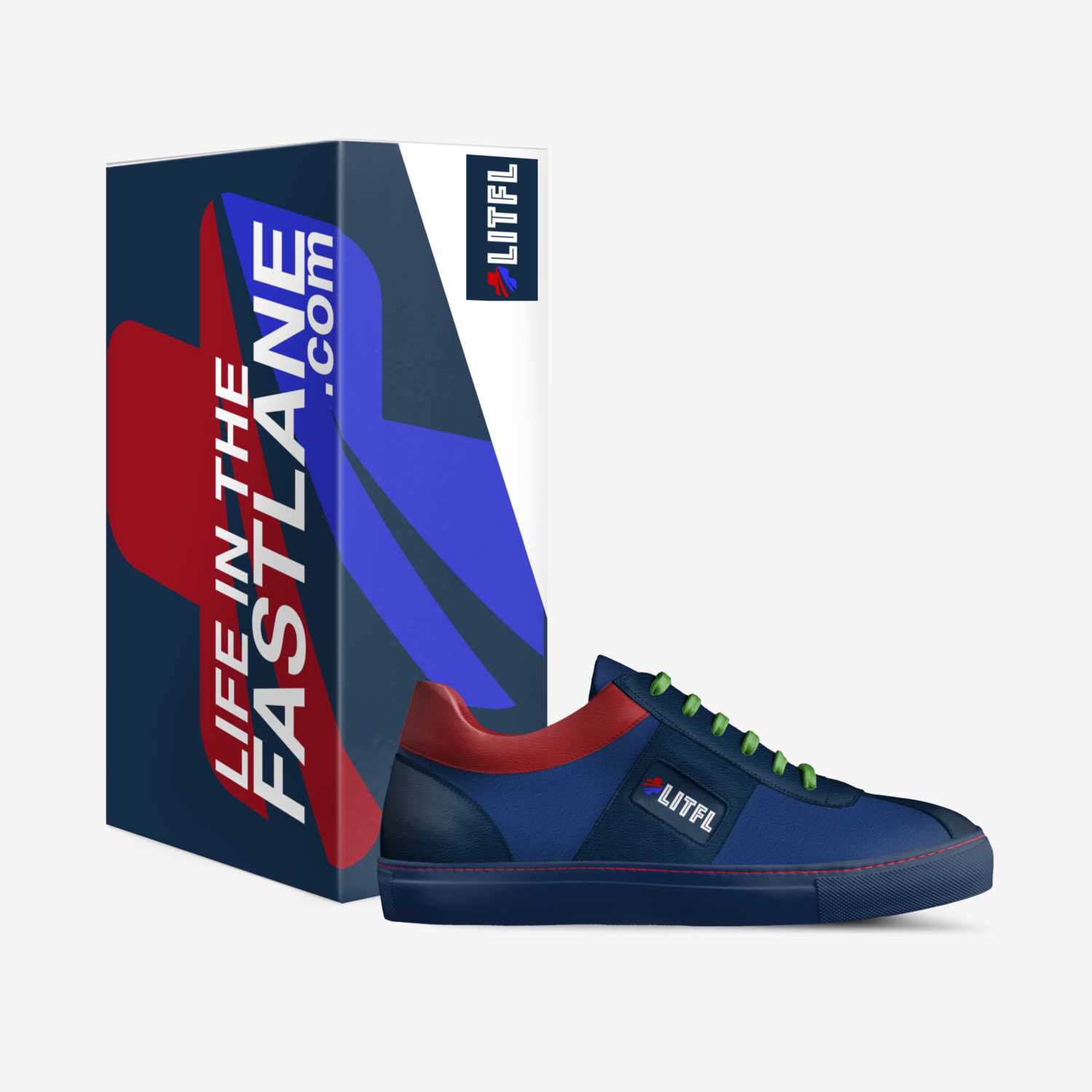 Life in the FastLane custom made in Italy shoes by Life In The Fastlane | Box view