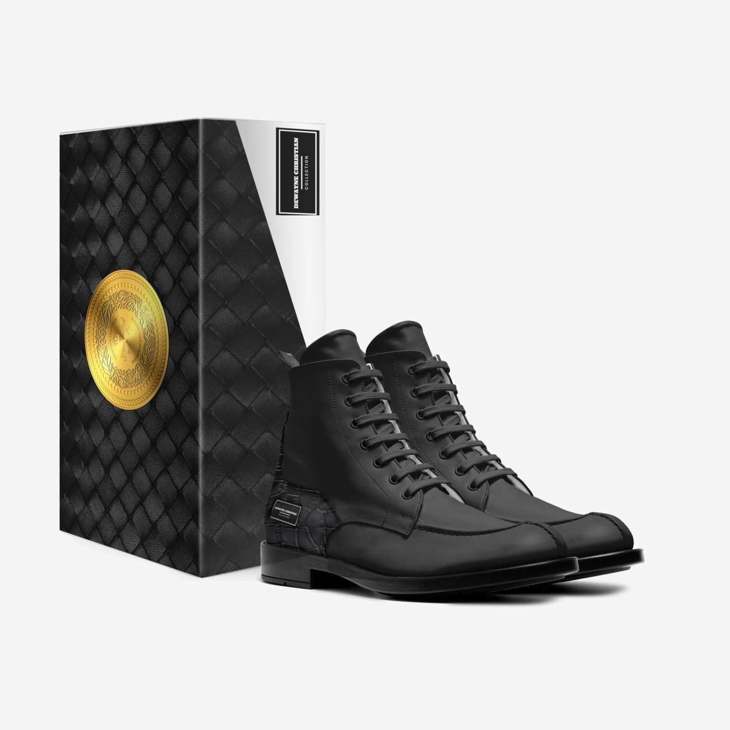 DeWayne Christian  custom made in Italy shoes by Dewayne Christian | Box view