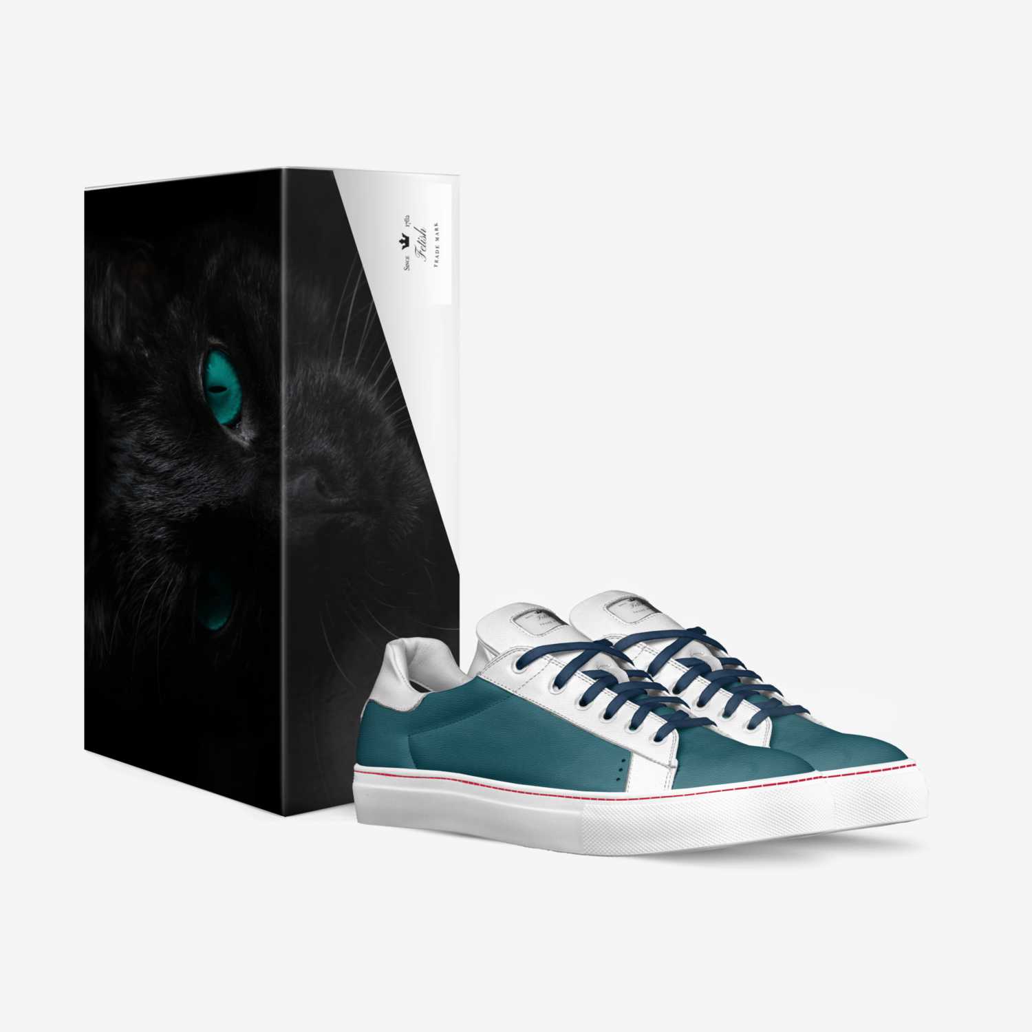 Fetish custom made in Italy shoes by Diana Depolis | Box view