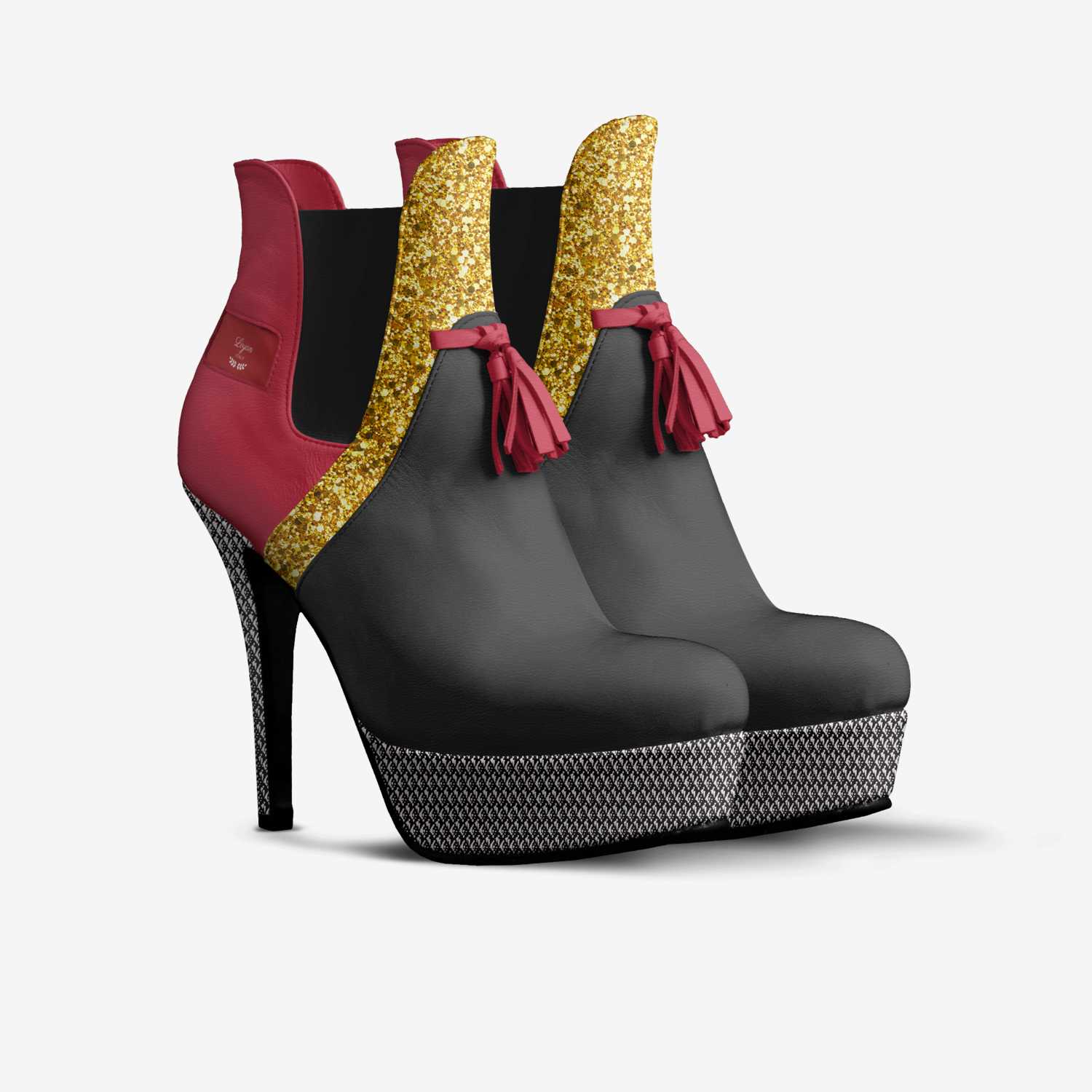 Loyan custom made in Italy shoes by Tiffany Mitchell | Double view