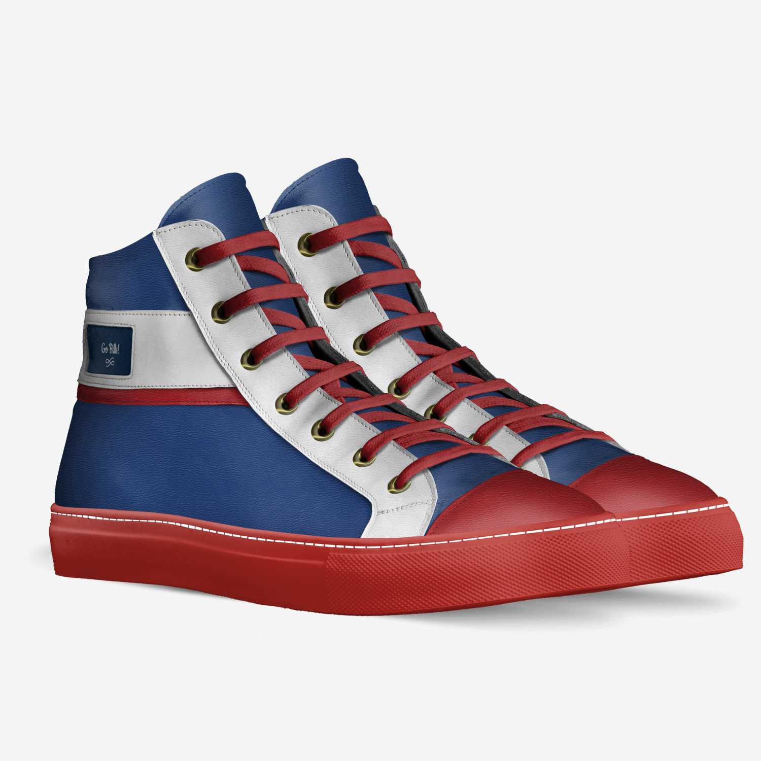 Amond custom made in Italy shoes by Sabrina Nesmith | Double view