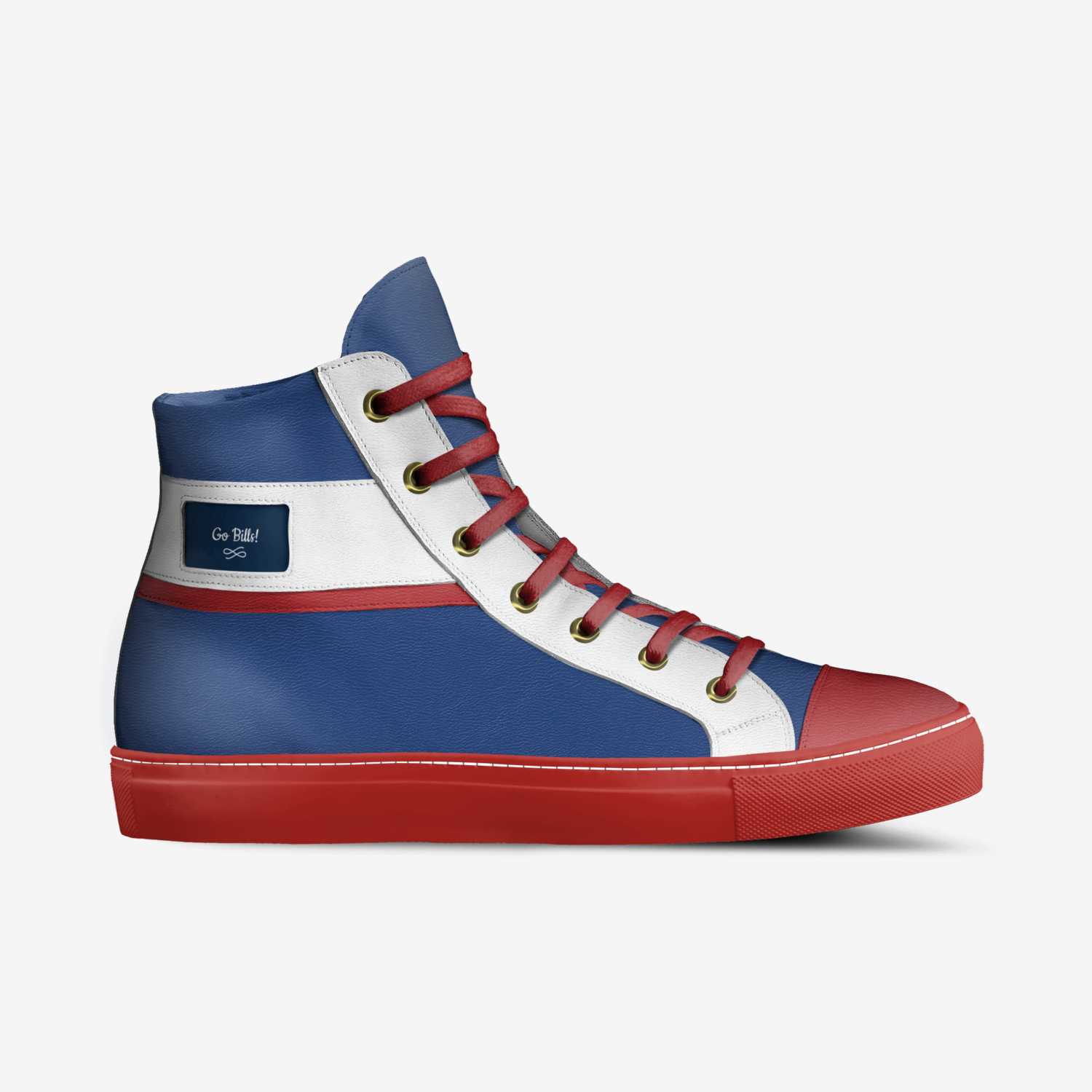 Amond custom made in Italy shoes by Sabrina Nesmith | Side view