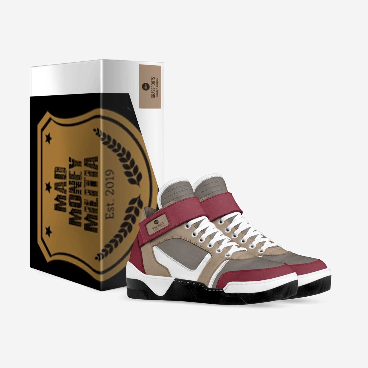 Capital Gains  custom made in Italy shoes by Anita Lipscomb | Box view
