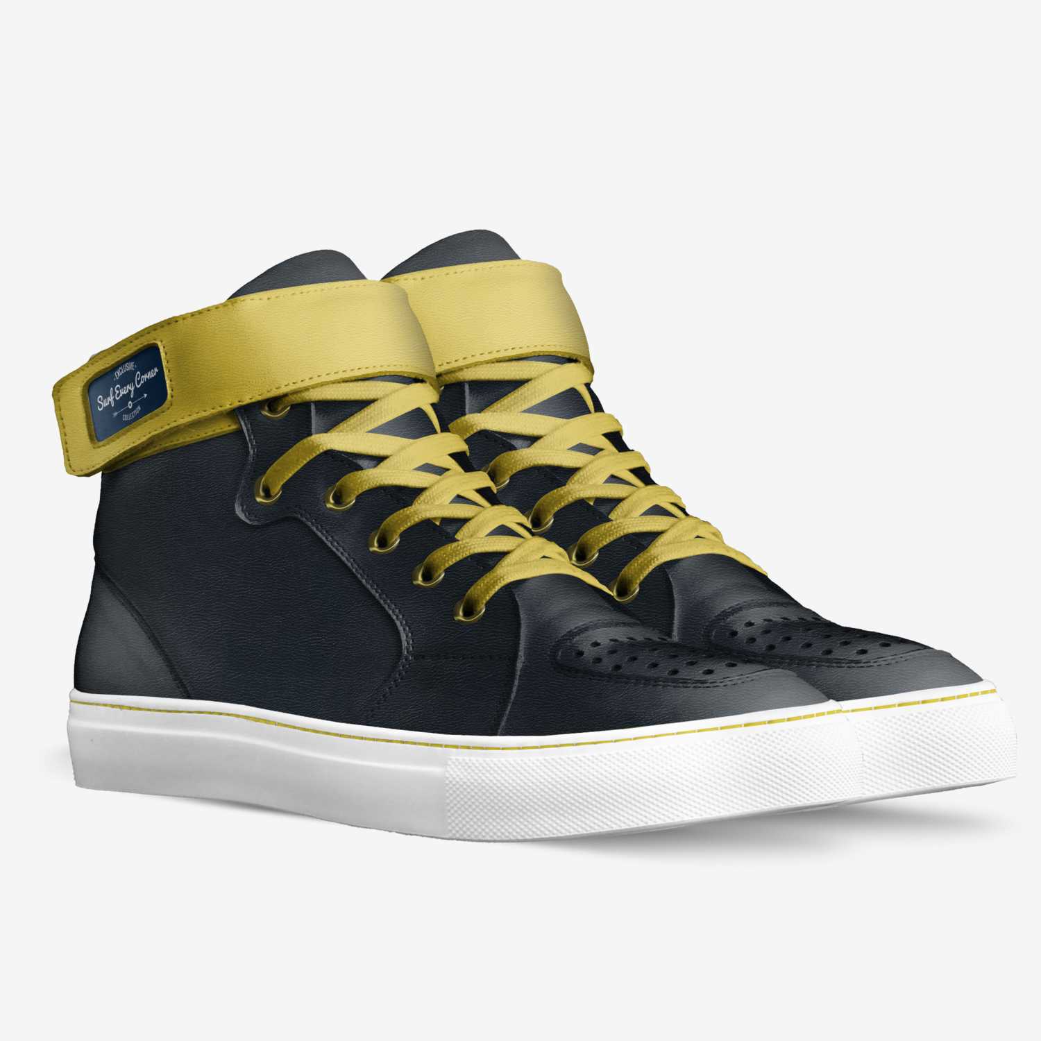 Maggie custom made in Italy shoes by Kim Berckmoes | Double view