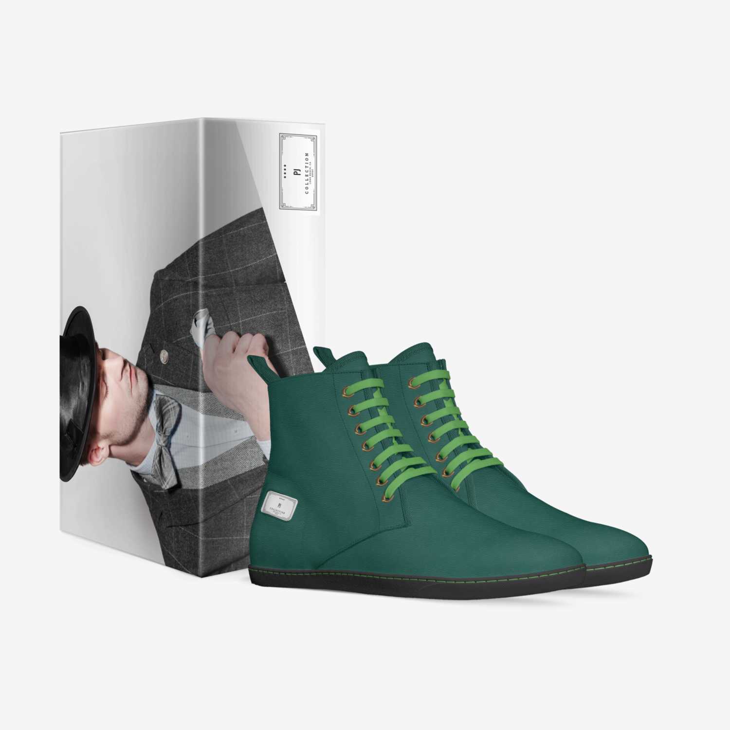 PJ custom made in Italy shoes by Rashonda Hawkins | Box view