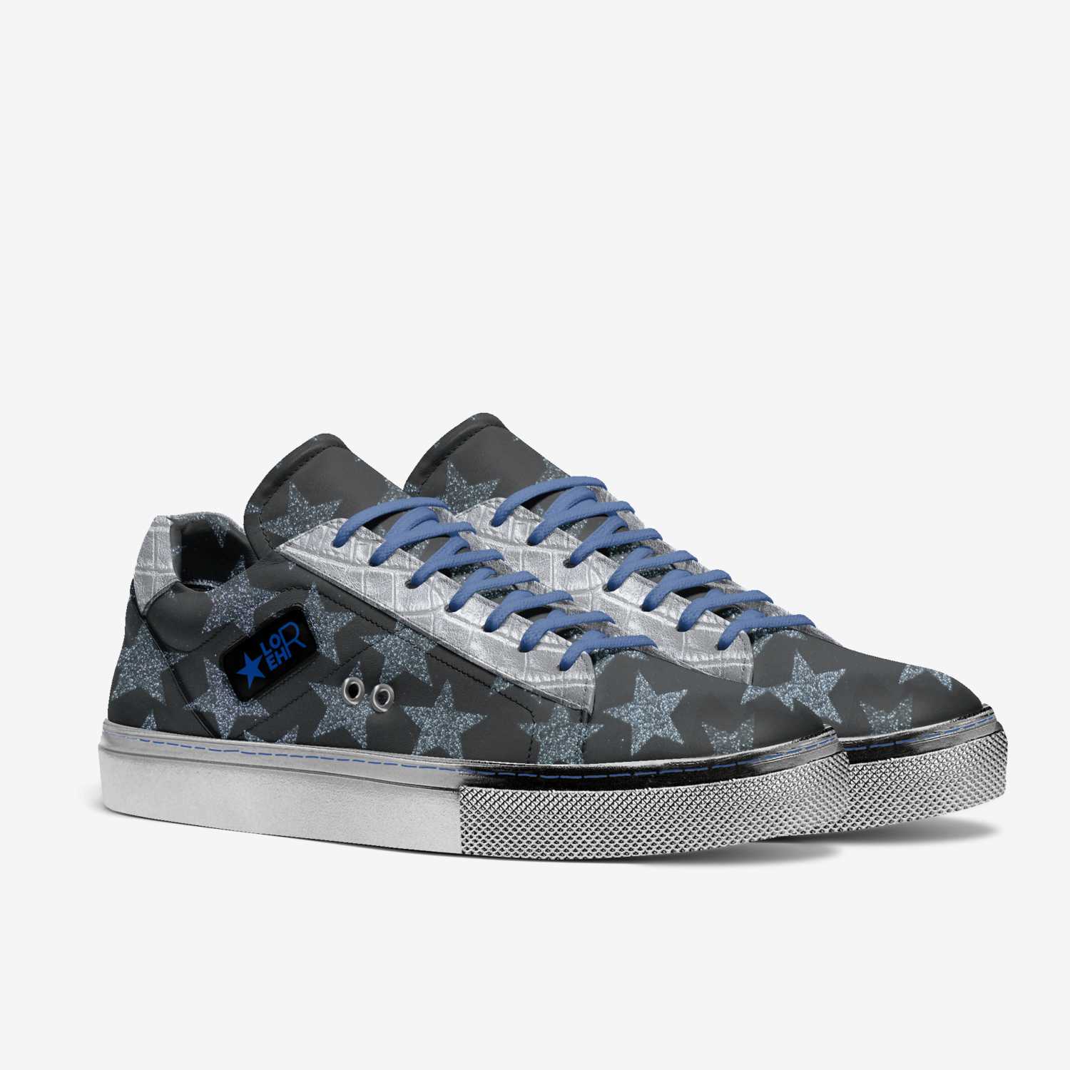 FlowStar B custom made in Italy shoes by Loehr Young | Double view
