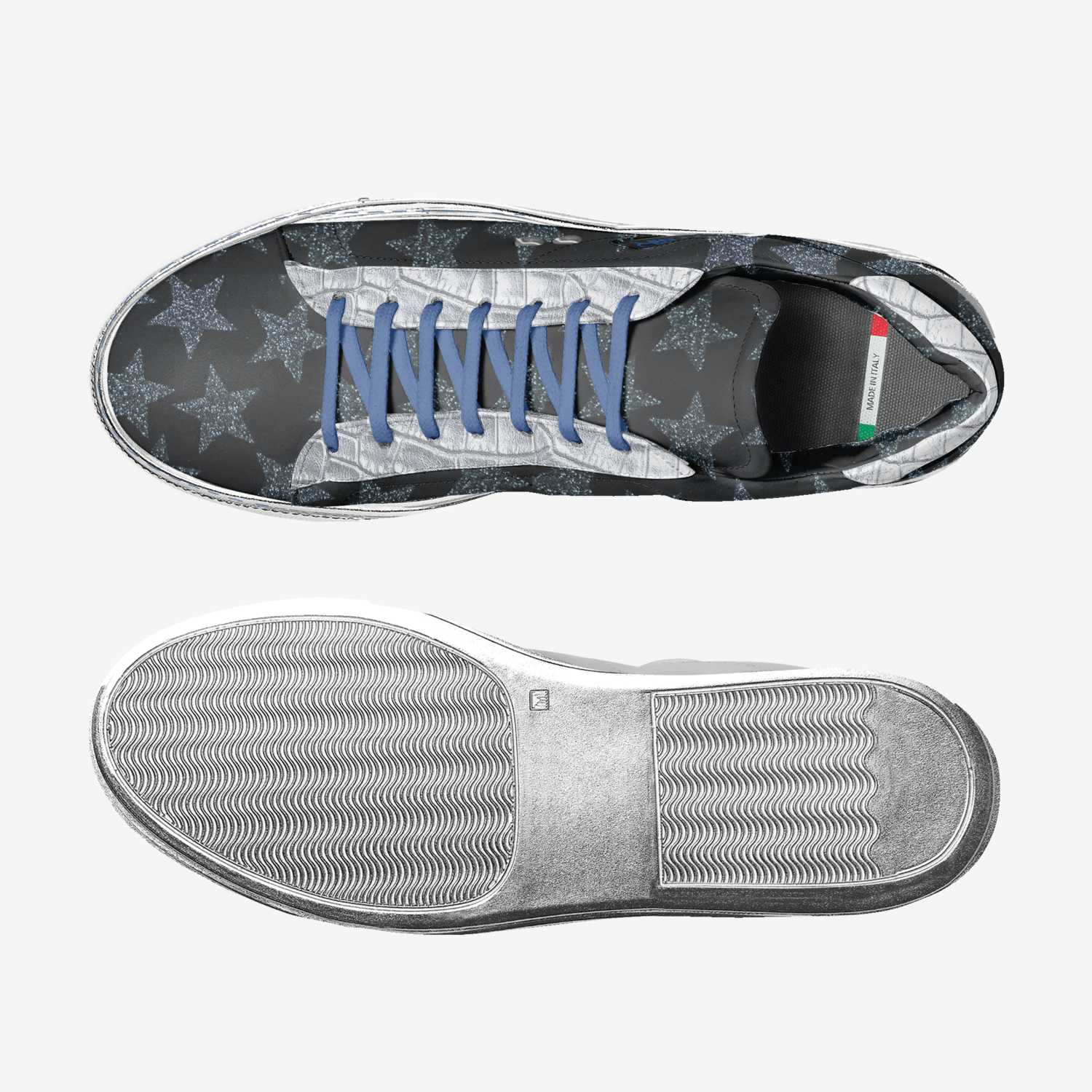 FlowStar B custom made in Italy shoes by Loehr Young | Top view