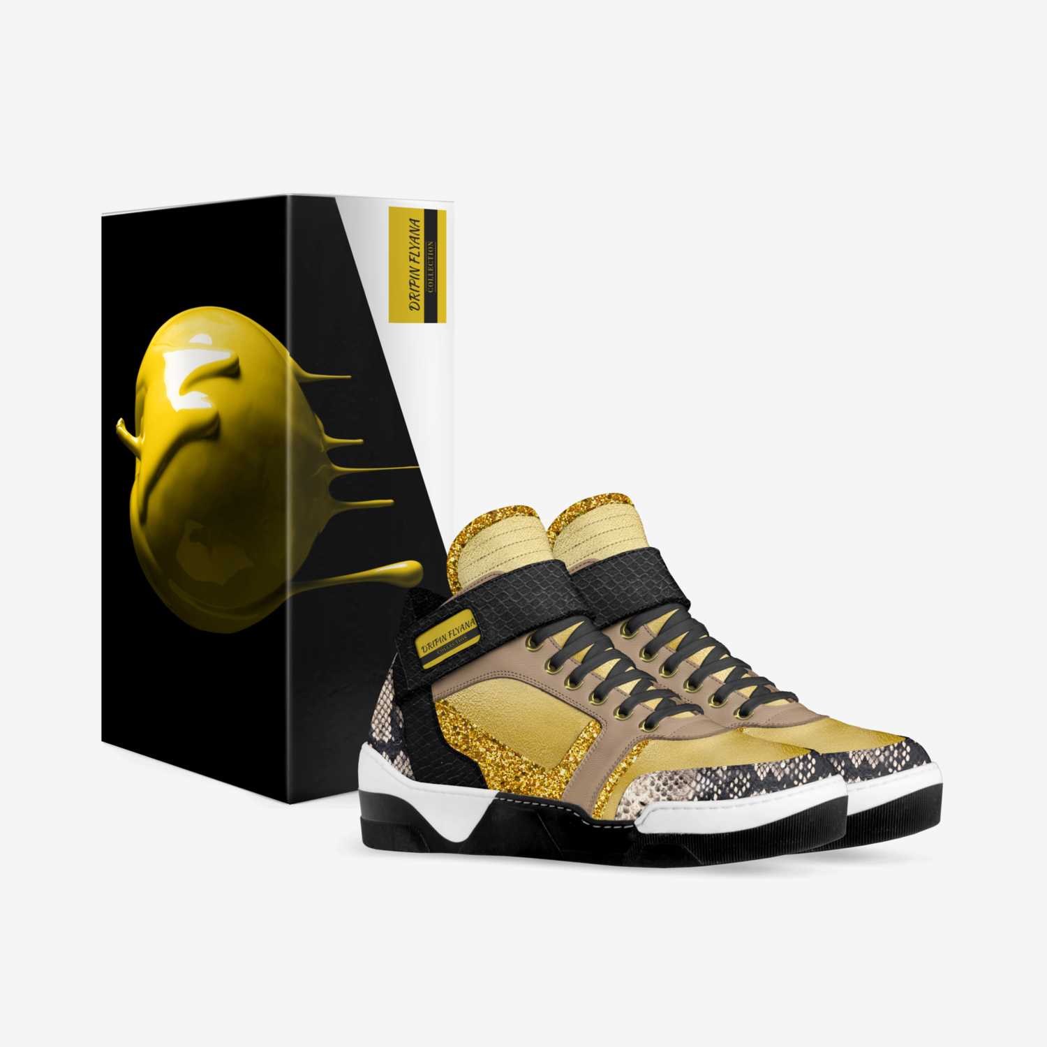 DRIPIN FLYANA custom made in Italy shoes by Shanandoah Jones | Box view