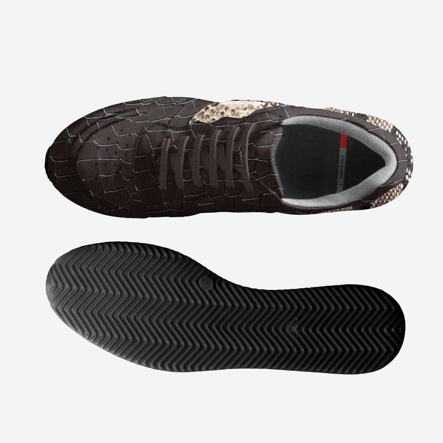 Quito Carib custom shoes Quito Carib custom made in Italy shoes by M Ramirez Deheywood | Top view