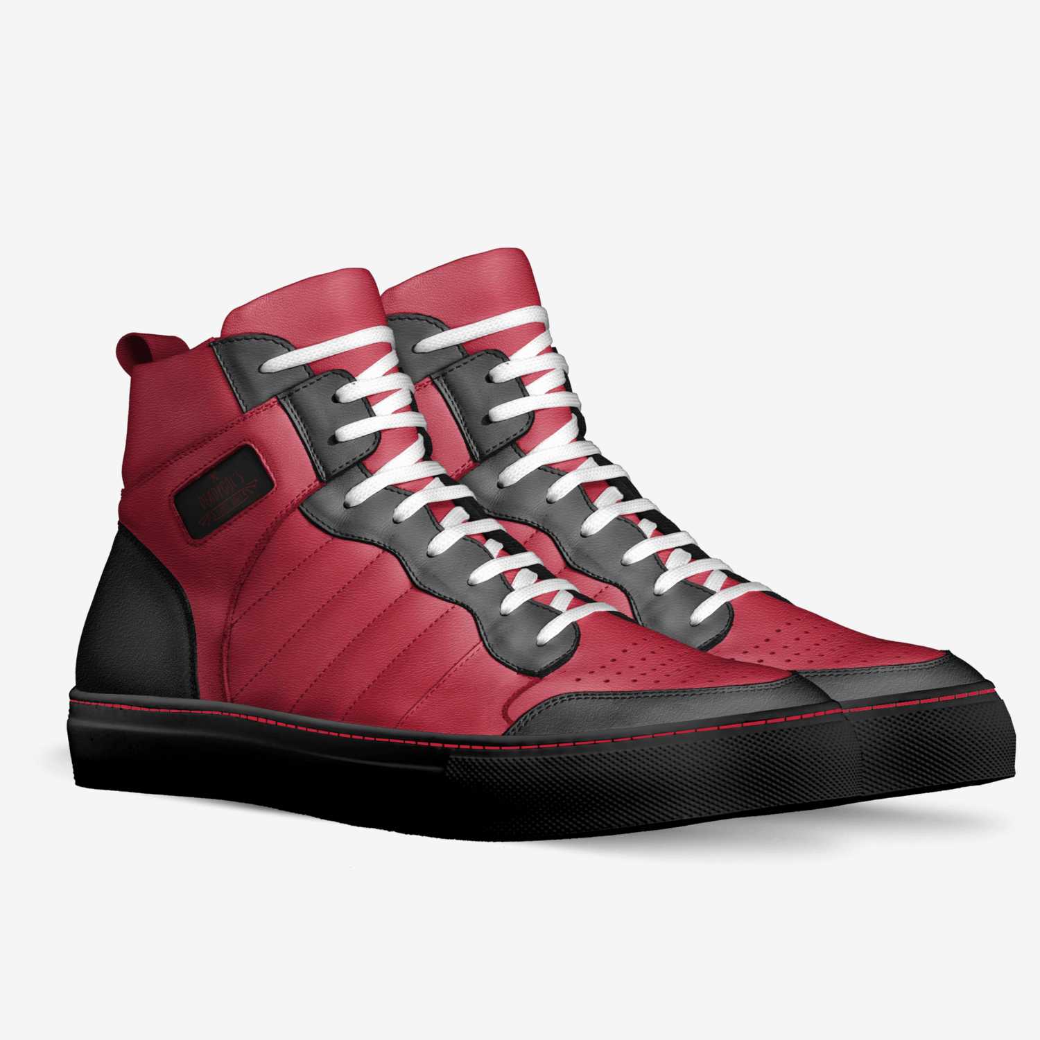 Deadpools custom made in Italy shoes by Matt Klemansky | Double view
