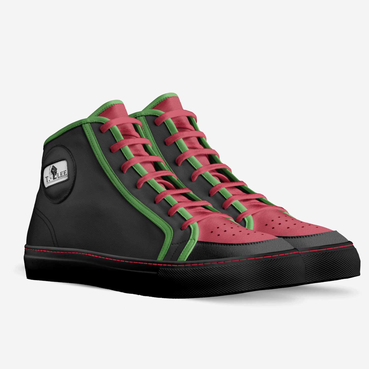 T Lee's custom made in Italy shoes by Urbanwallstreet Earl | Double view
