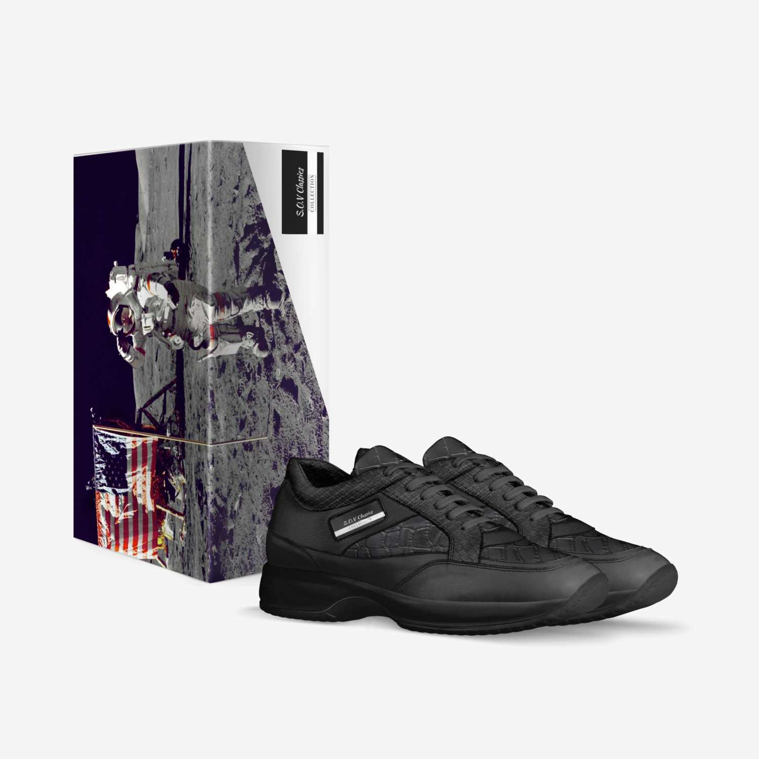 S.O.V Classics custom made in Italy shoes by Samad Lamb | Box view