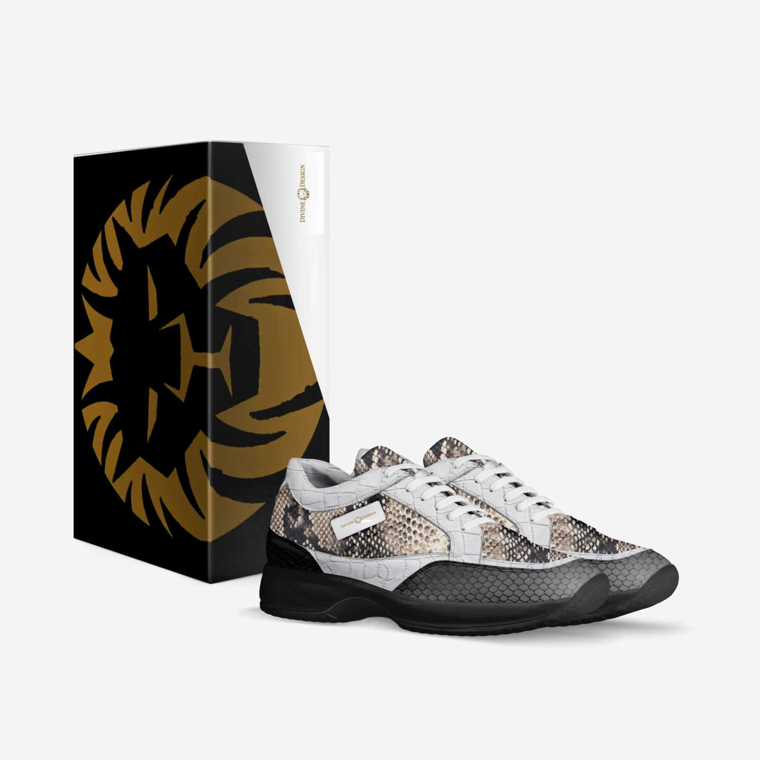 Divine Design custom made in Italy shoes by Taeves Woods | Box view