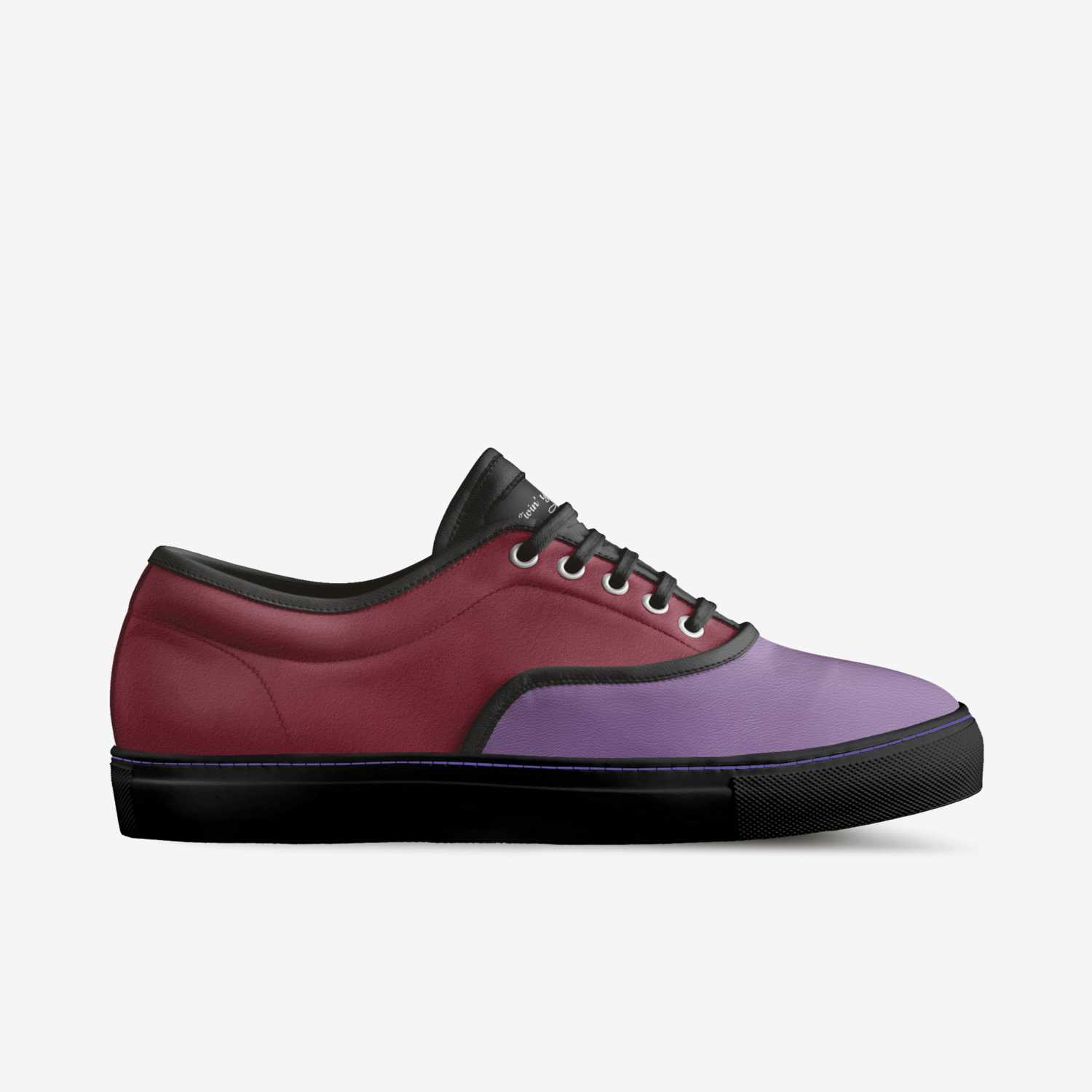 Livin’ your  life  custom made in Italy shoes by Tyeshia Alexander | Side view