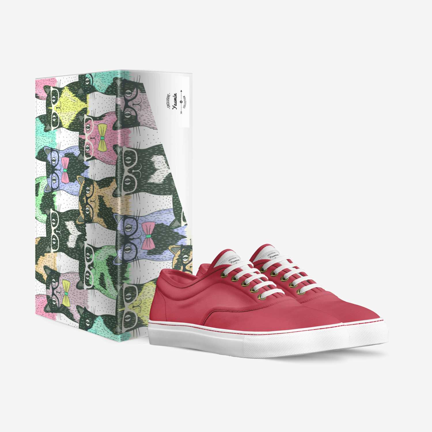 Yasmin custom made in Italy shoes by Yasmin Alves | Box view