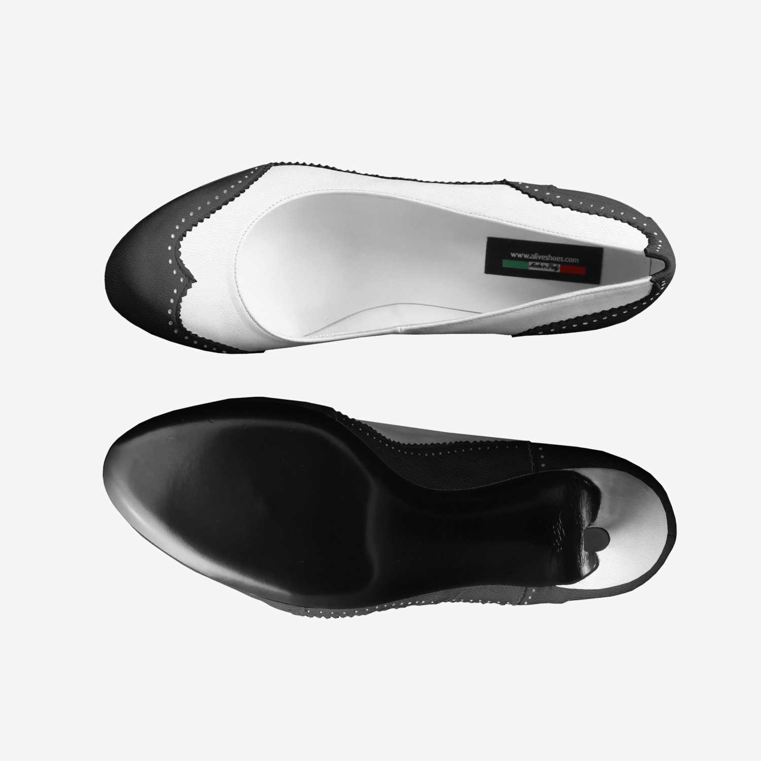 Cotton-OptionAir1s custom made in Italy shoes by Alonzo Dewayne Marshall | Top view
