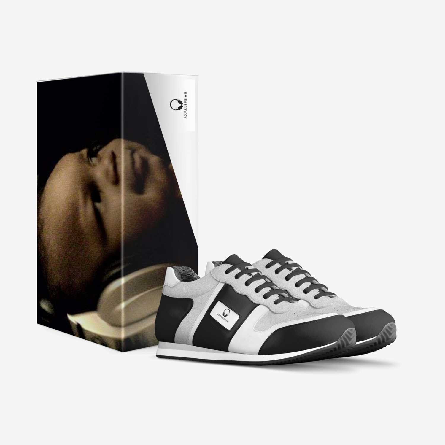 Komora Sk1 custom made in Italy shoes by AQUARIU$ VI$I💀N Brand  | Box view